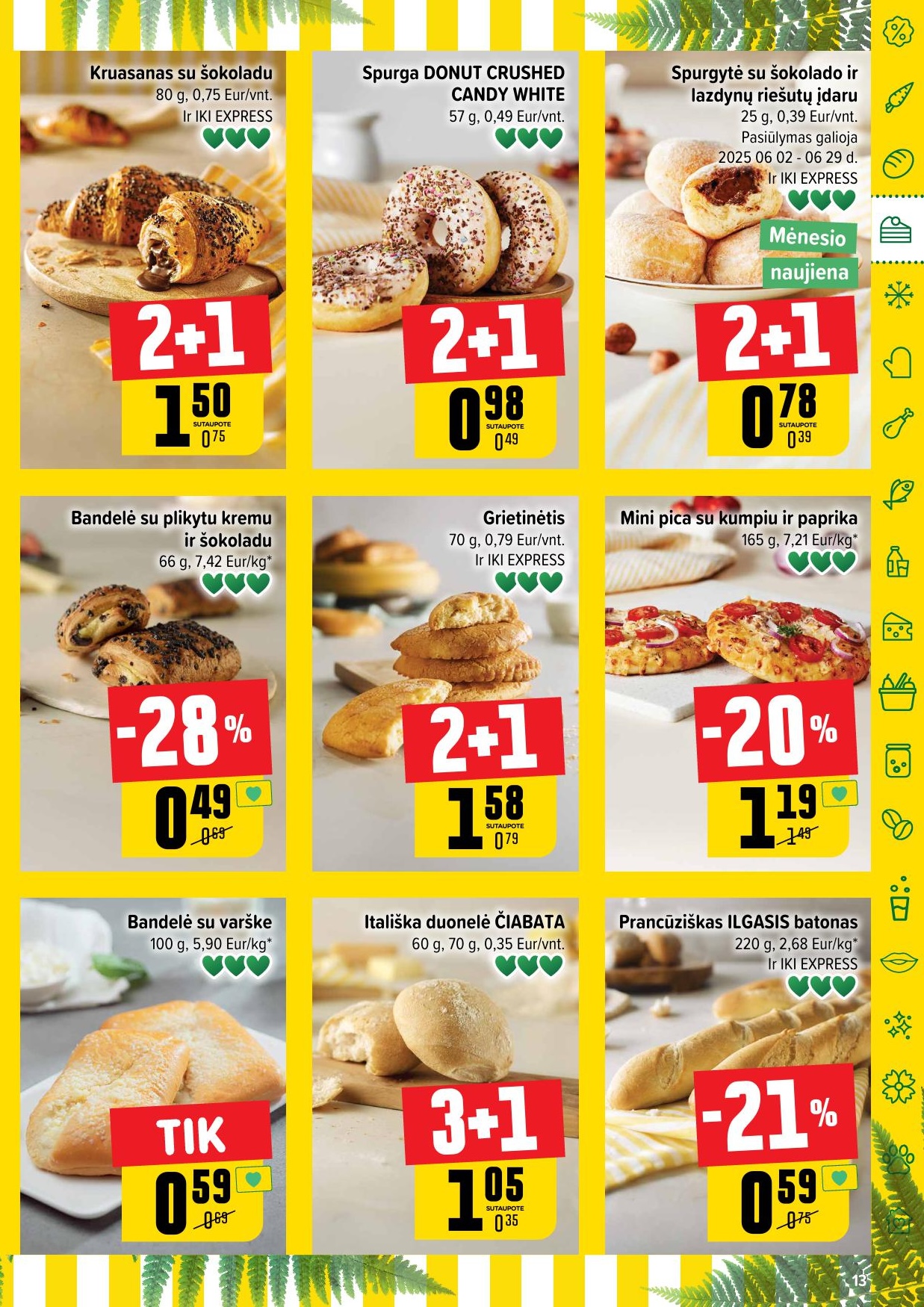Naujausias IKI kaininis katalogas 2025.06.16 - 2025.06.22