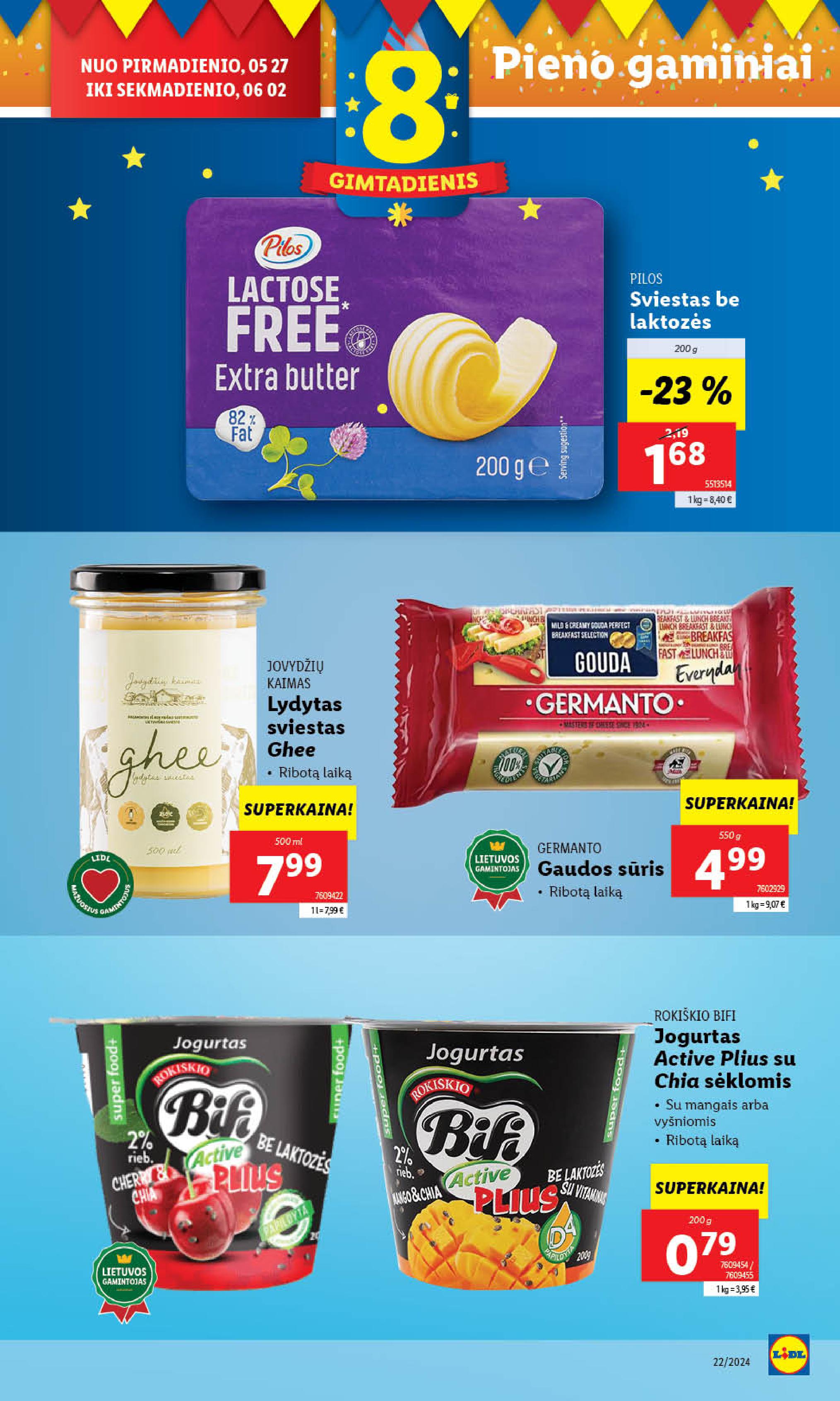 Naujausias LIDL kaininis katalogas 2024.05.27 - 2024.06.02