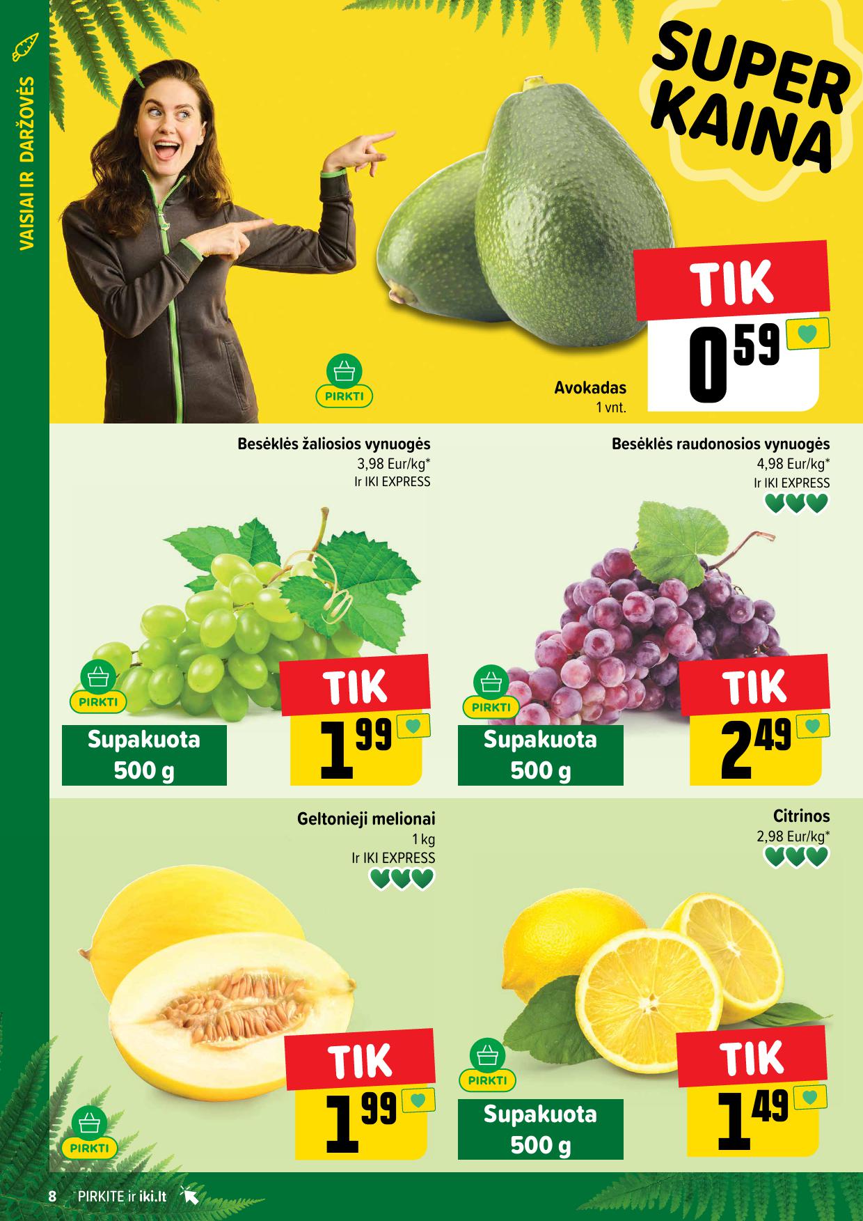 Naujausias IKI kaininis katalogas 2025.06.23 - 2025.06.29