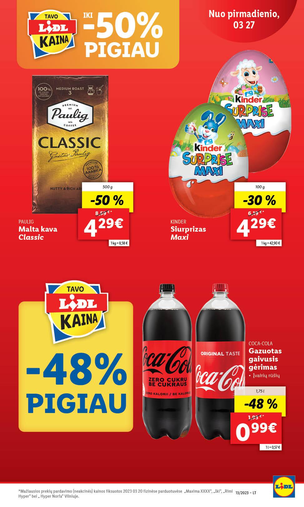 Naujausias LIDL kaininis katalogas 2023.03.16 - 2023.04.02