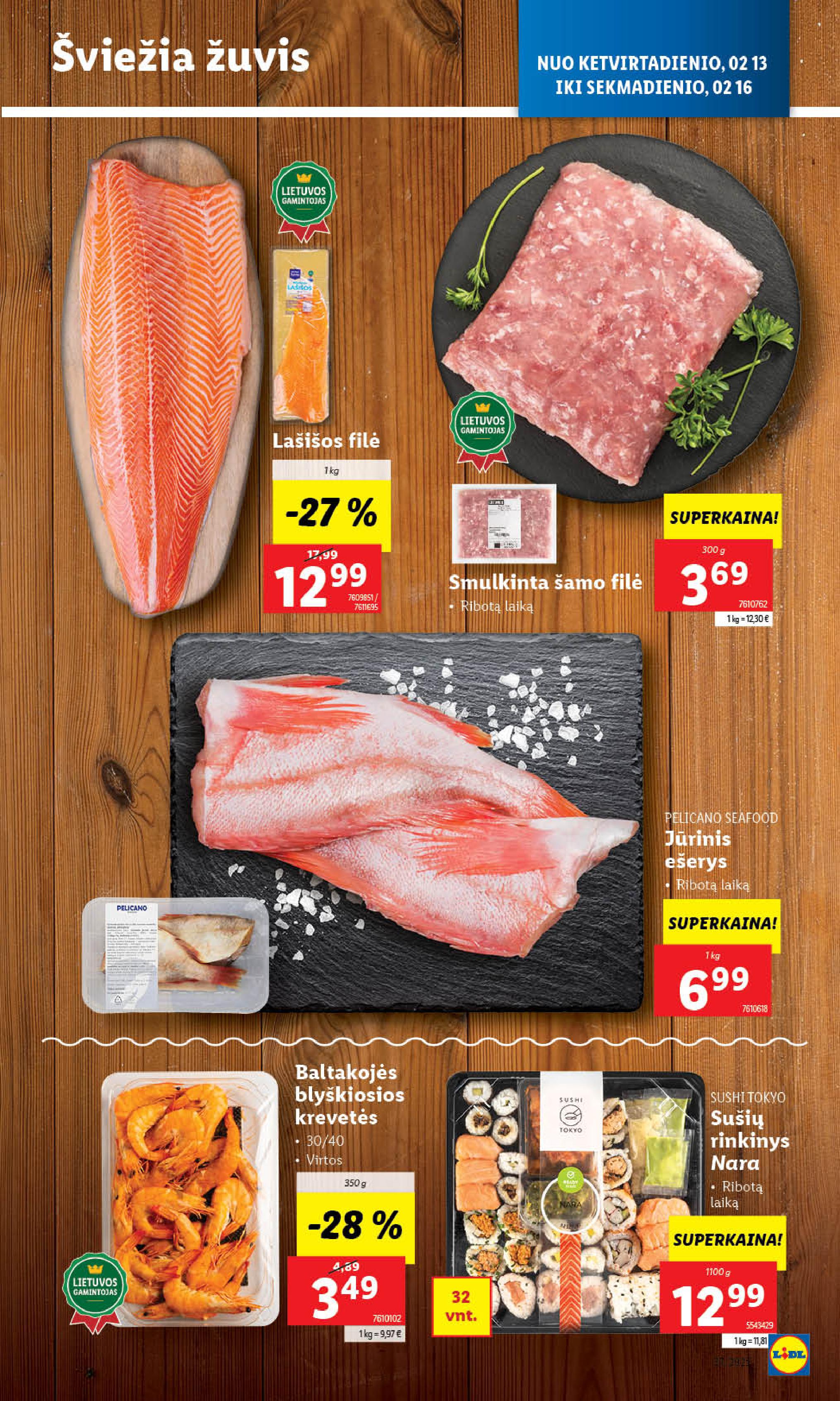 Naujausias LIDL kaininis katalogas 2025.02.10 - 2025.02.16