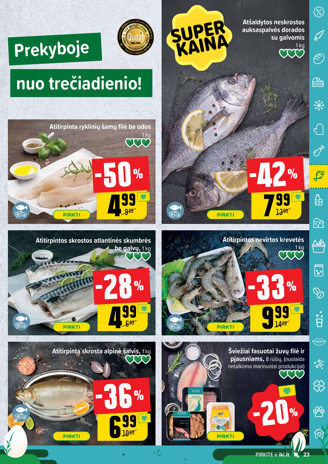 Naujausias IKI kaininis katalogas 2025.03.24 - 2025.03.30