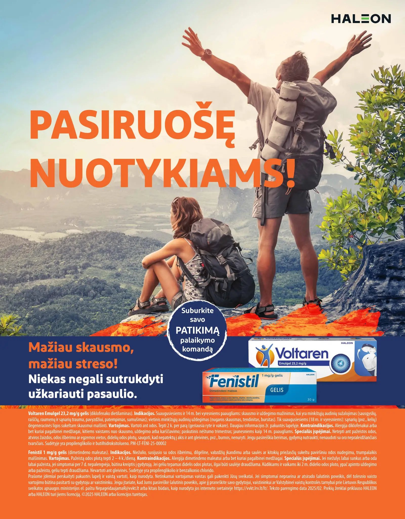 GINTARINĖS vaistinės akcijų ir nuolaidų leidinys 2025.06.01 - 2025.06.30