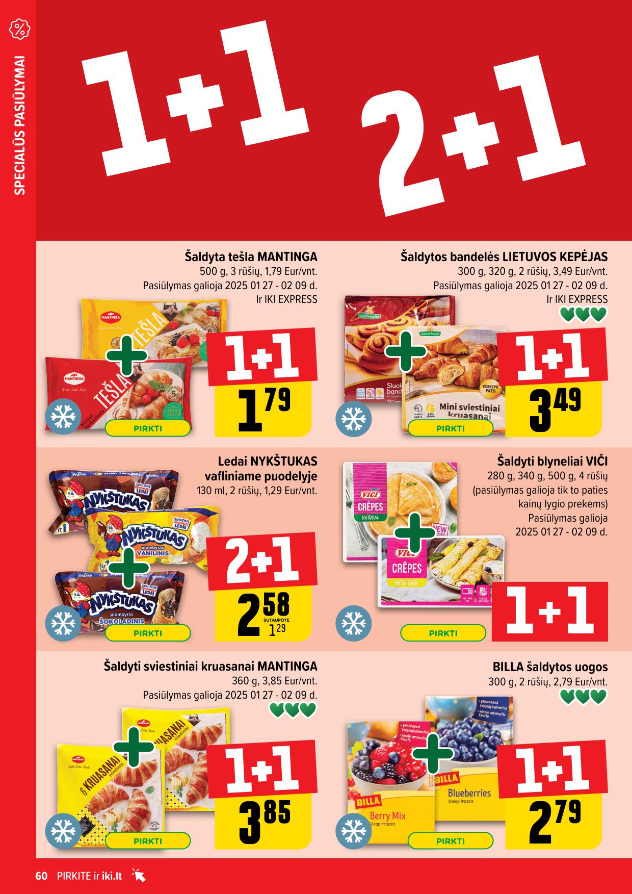 Naujausias IKI kaininis katalogas 2025.01.27 - 2025.02.02