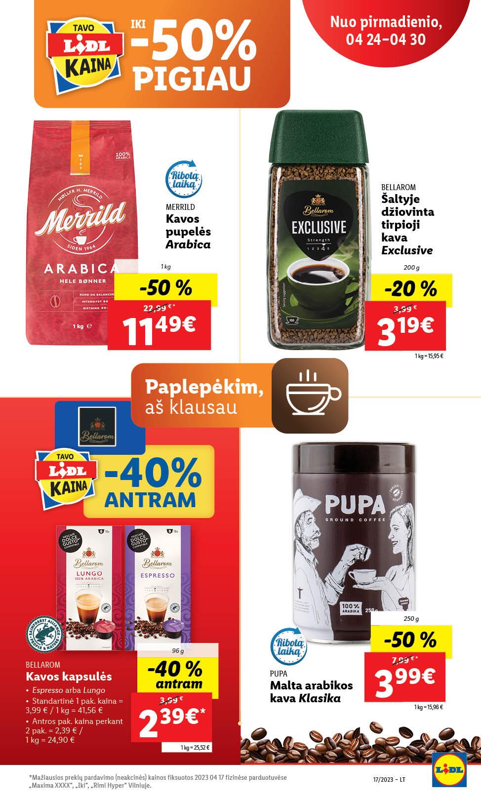 Naujausias LIDL kaininis katalogas 2023.04.24 - 2023.04.30