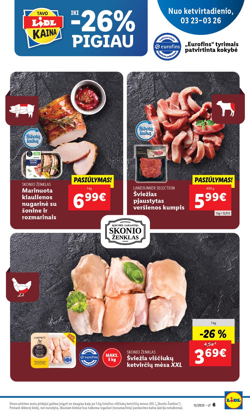 Naujausias LIDL kaininis katalogas 2023.03.20 - 2023.03.26