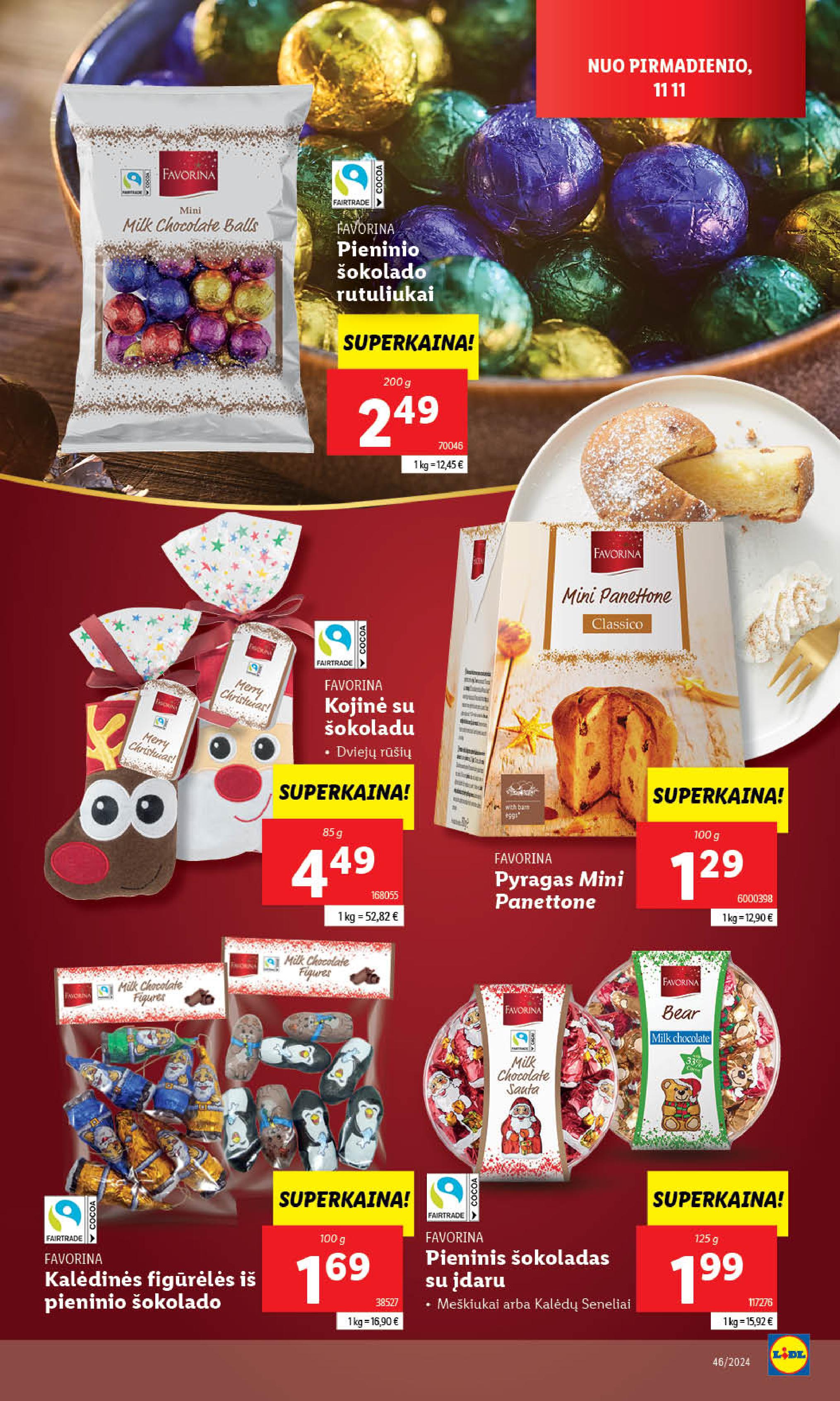 Naujausias LIDL kaininis katalogas 2024.11.11 - 2024.11.17