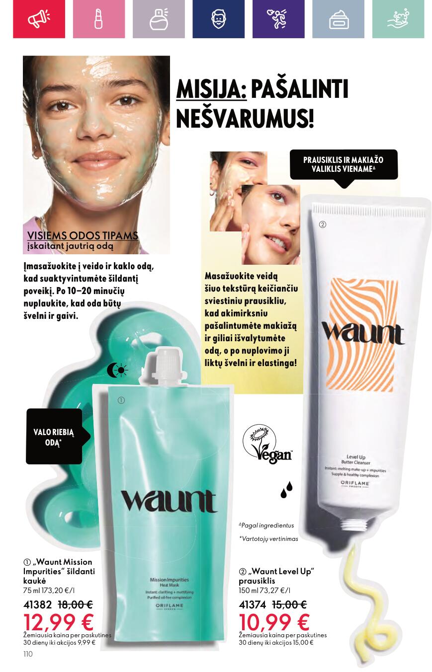 Naujas ORIFLAME katalogas galioja 2023.09.13 - 2023.10.03