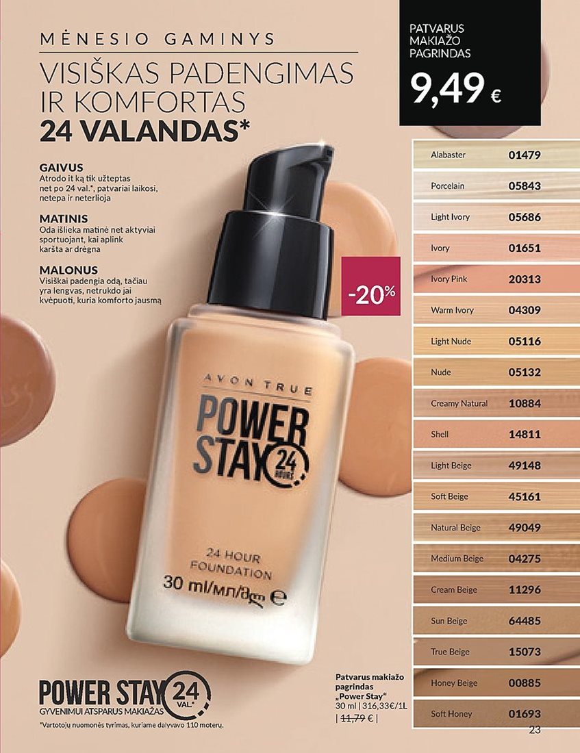 AVON katalogas galioja 2023.09.01 - 2023.09.30