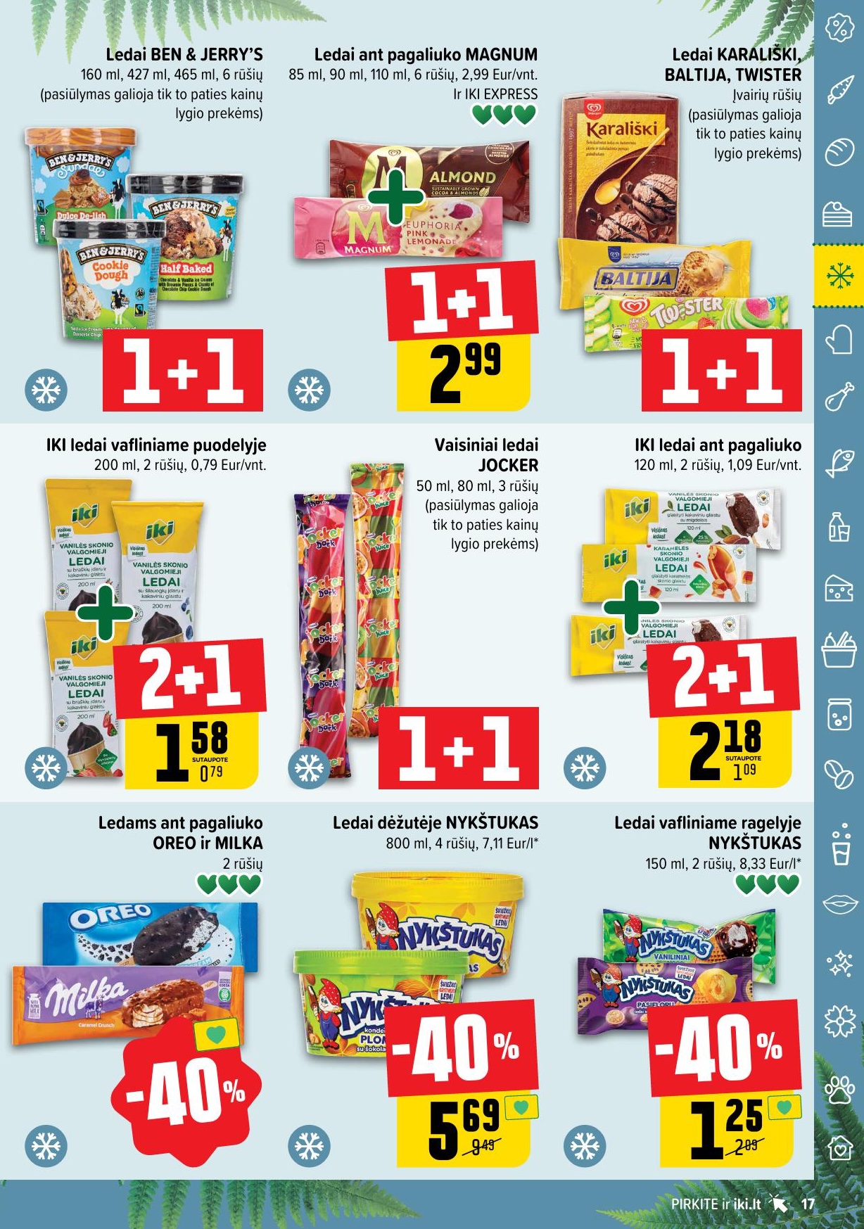 Naujausias IKI kaininis katalogas 2025.06.16 - 2025.06.22