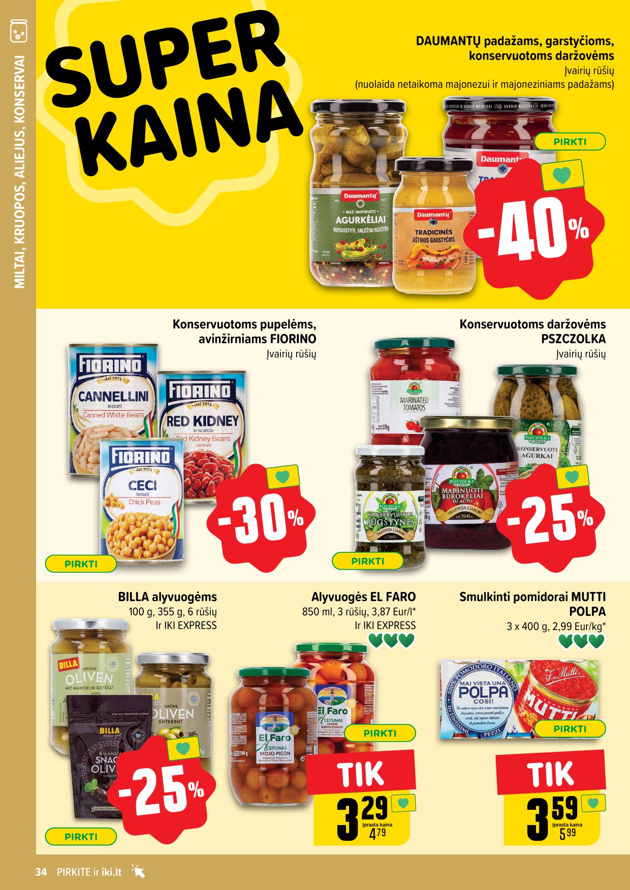 Naujausias IKI kaininis katalogas 2025.03.17 - 2025.03.23