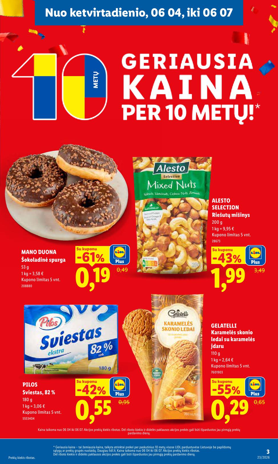 Naujausias LIDL kaininis katalogas 2026.06.01 - 2026.06.07