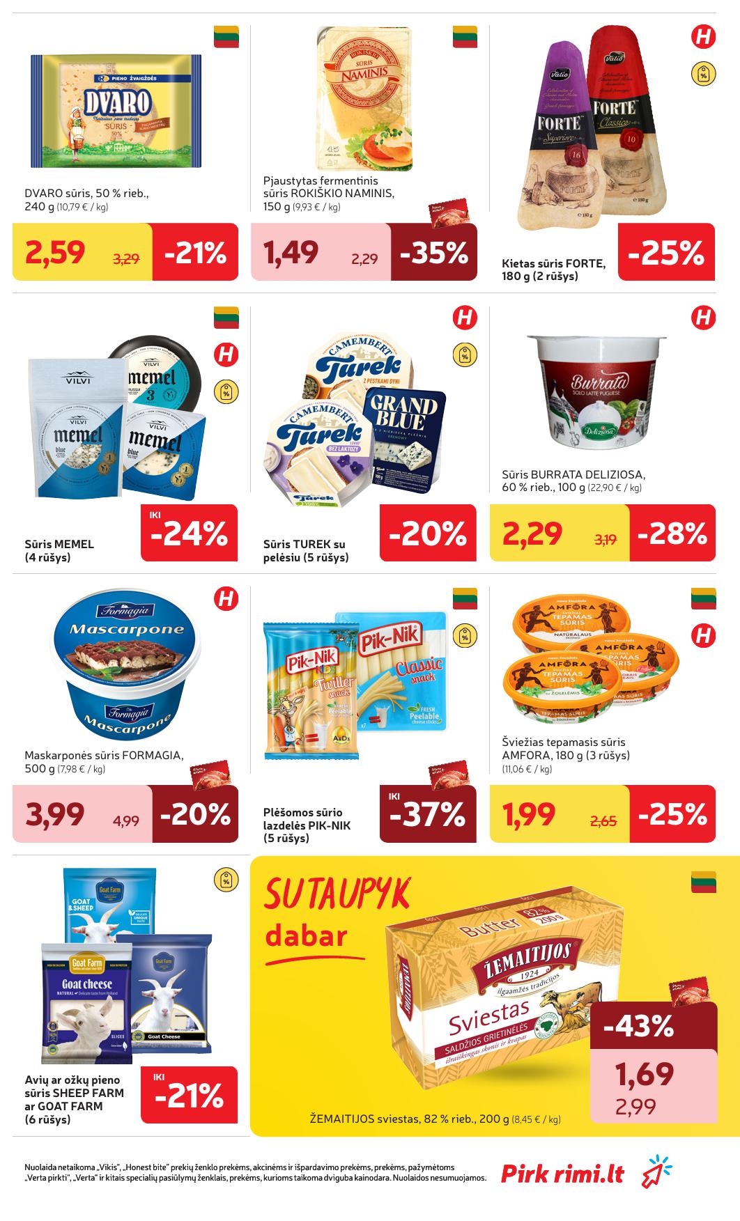 Naujausias RIMI kaininis katalogas 2025.06.10 - 2025.06.16