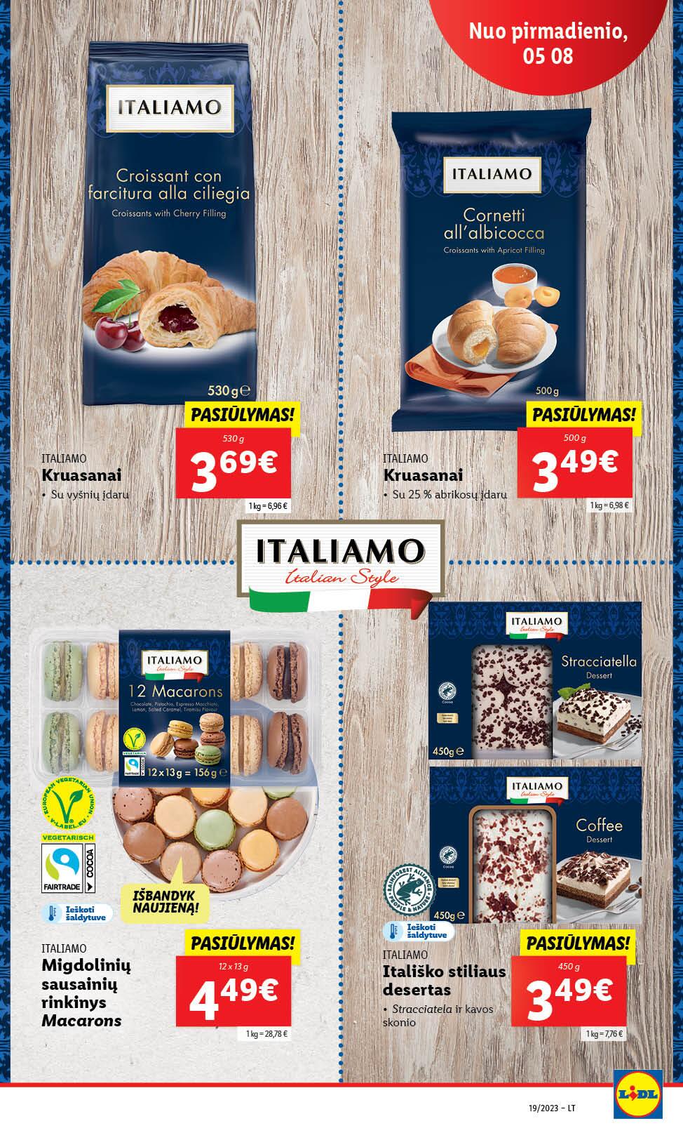 Naujausias LIDL kaininis katalogas 2023.05.08 - 2023.05.14