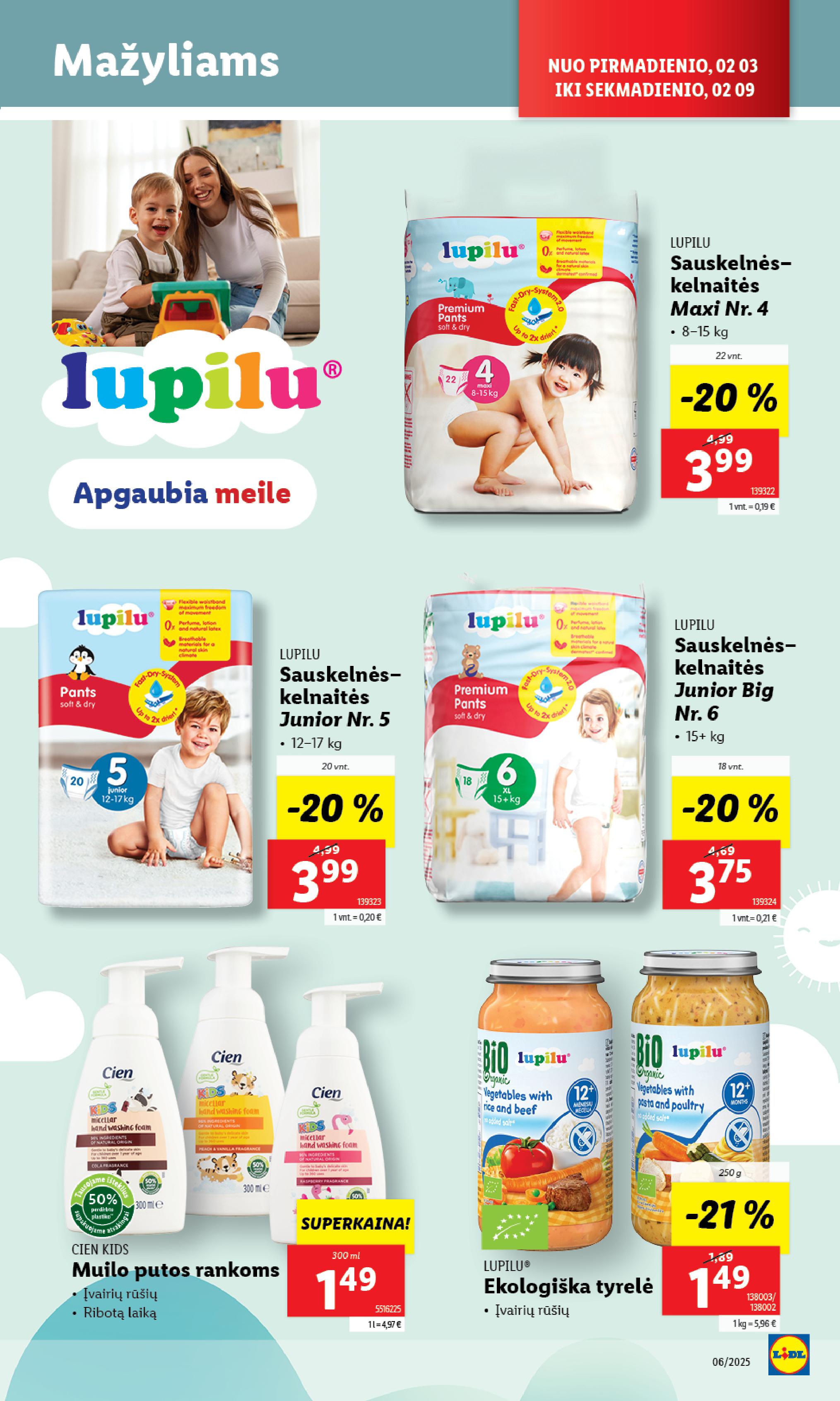 Naujausias LIDL kaininis katalogas 2025.02.03 - 2025.02.09