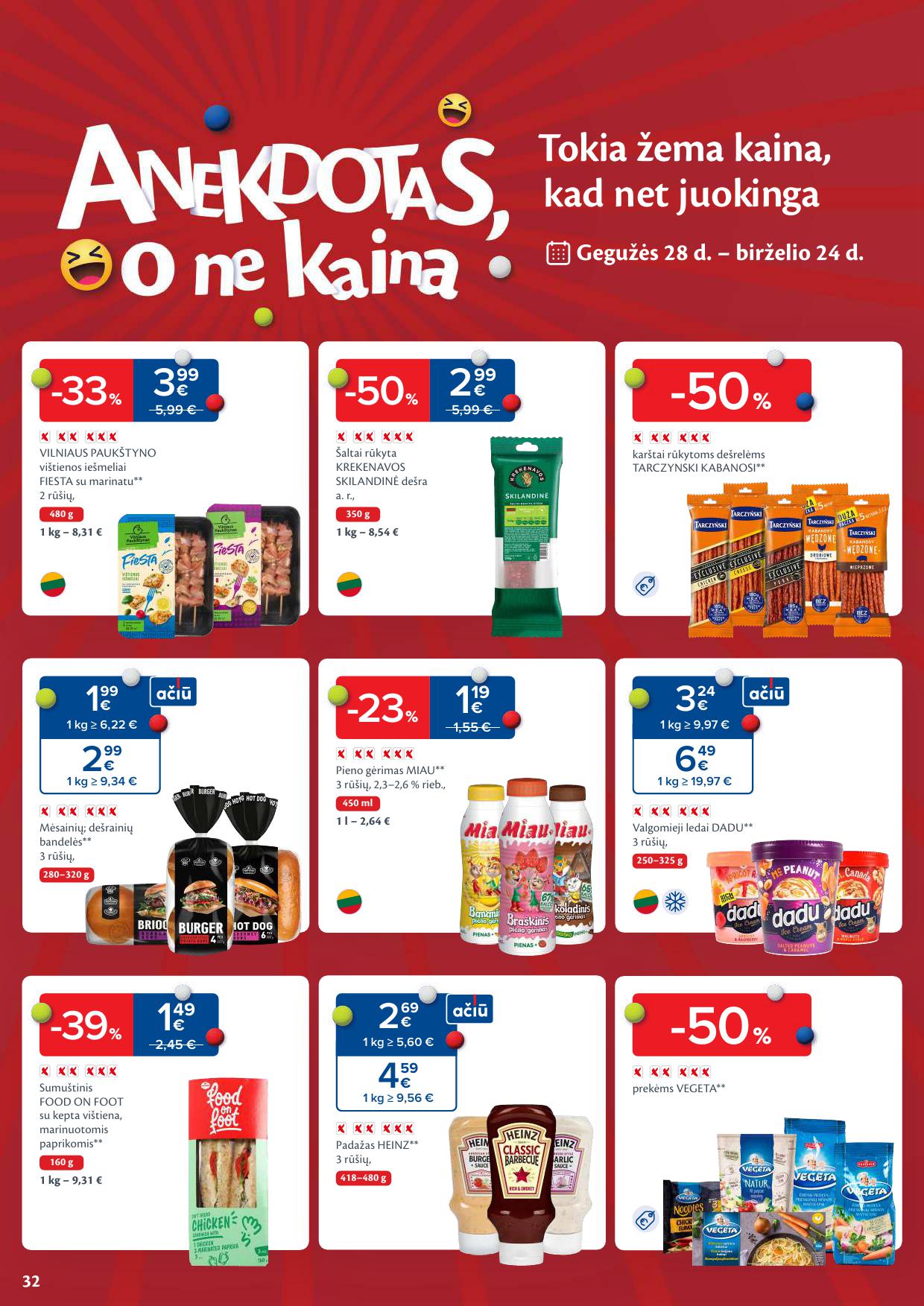 Naujausias MAXIMA kaininis katalogas 2024.06.18 - 2024.06.24