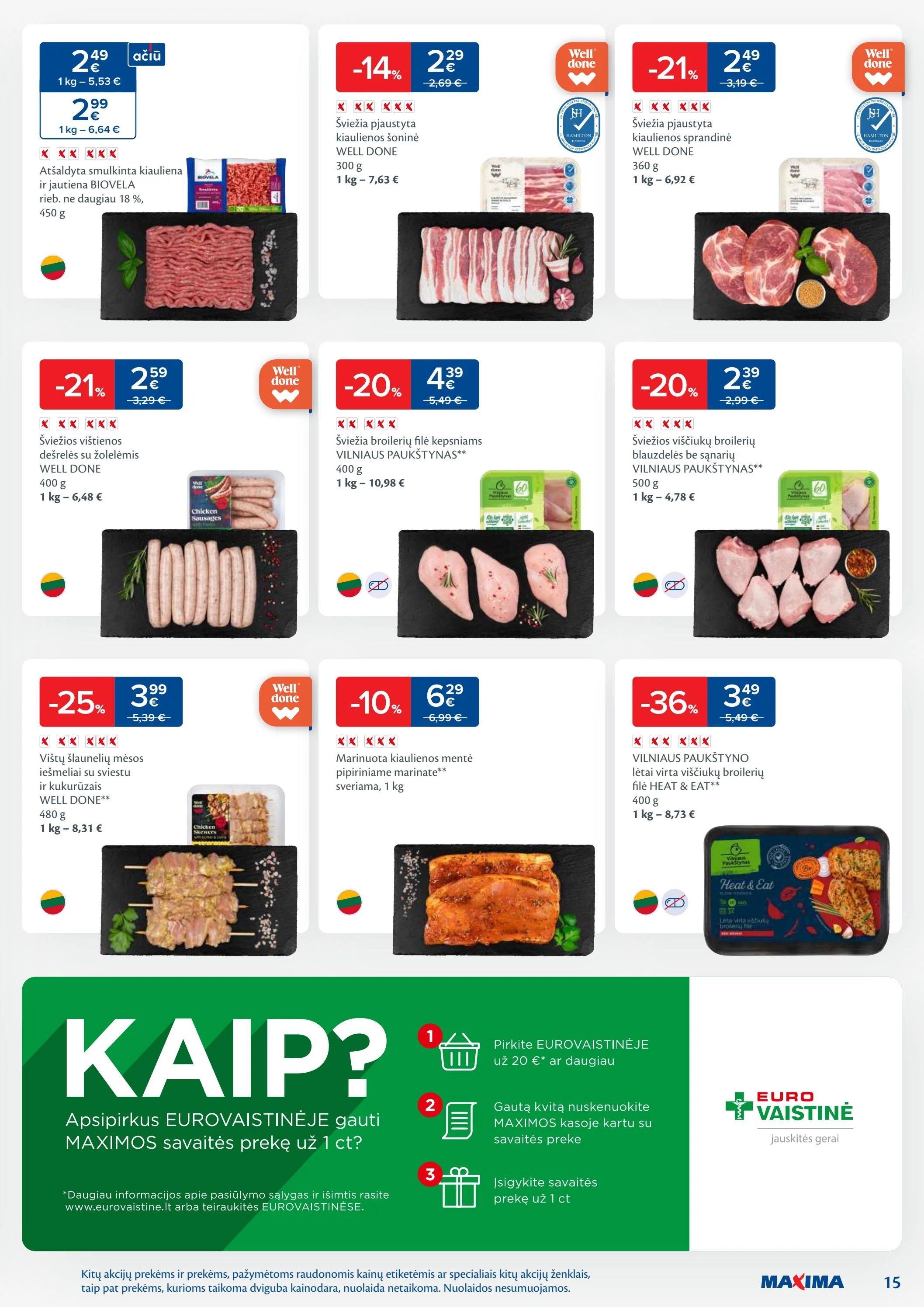 Naujausias MAXIMA kaininis katalogas 2024.10.15 - 2024.10.21