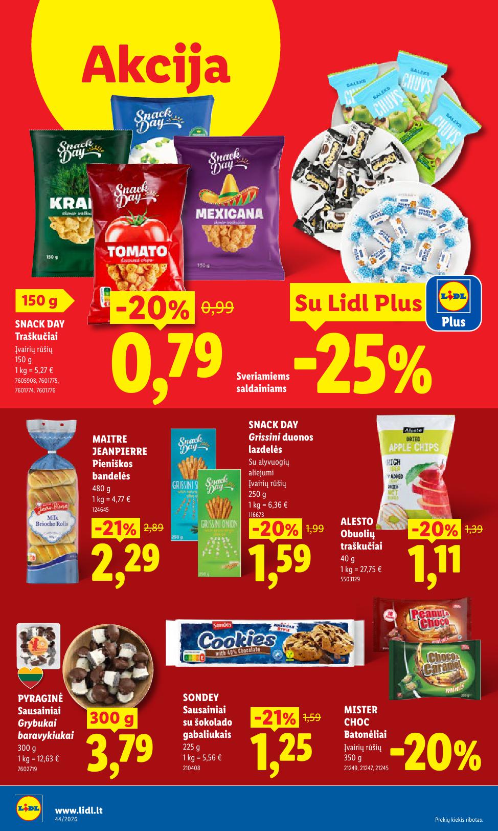 Naujas LIDL leidinys nuo 2026.10.26 iki 2026.11.01