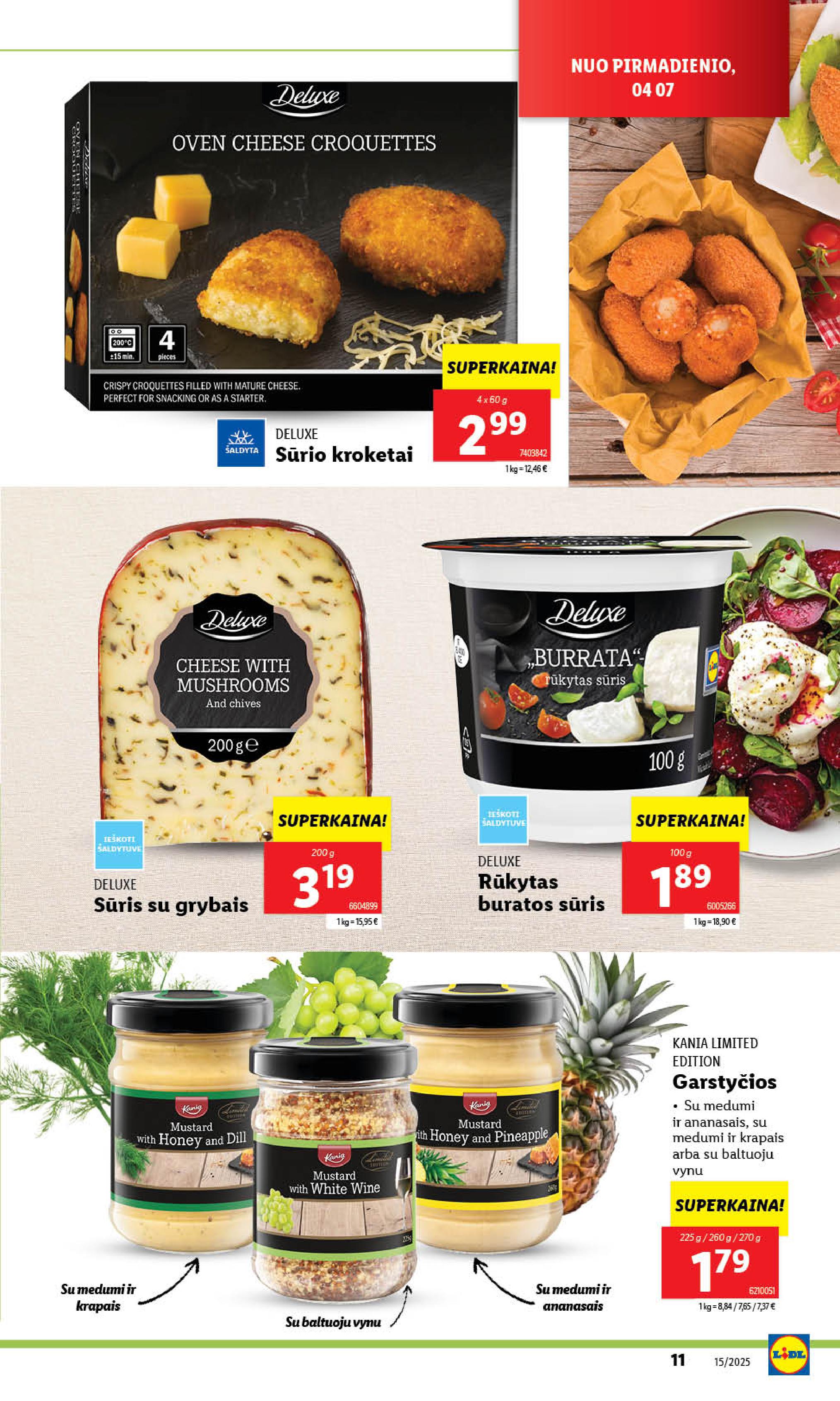 Naujausias LIDL kaininis katalogas 2025.04.07 - 2025.04.13
