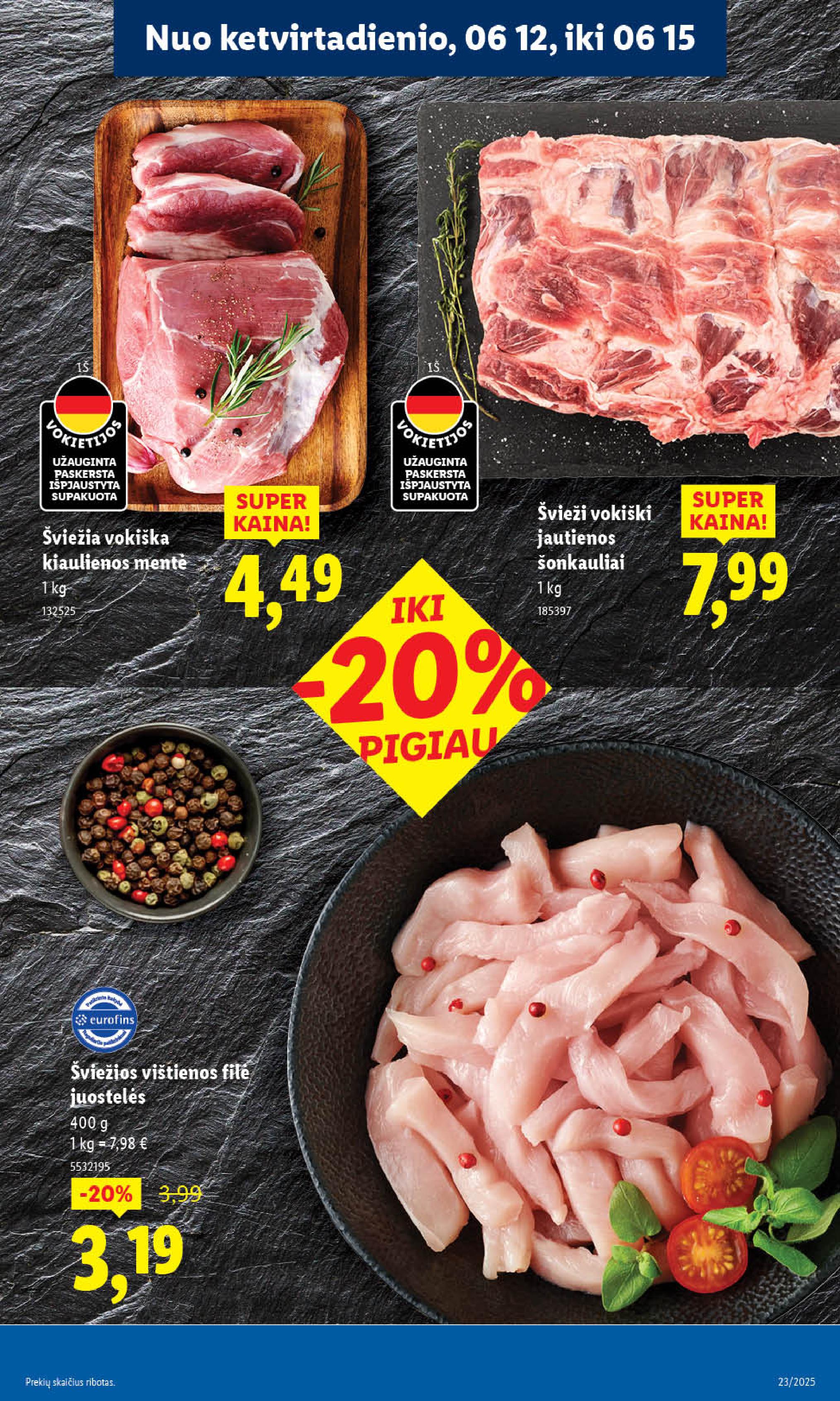 Naujausias LIDL kaininis katalogas 2025.06.09 - 2025.06.15