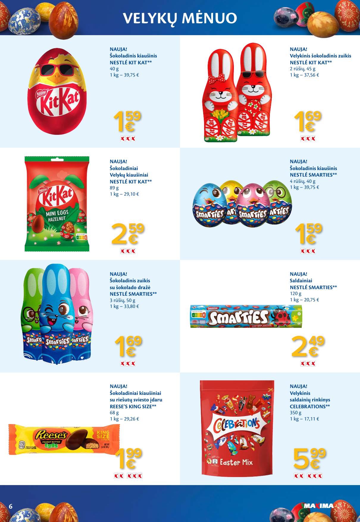 MAXIMA katalogas "VELYKŲ MĖNUO" 2026.03.03 - 2026.04.06