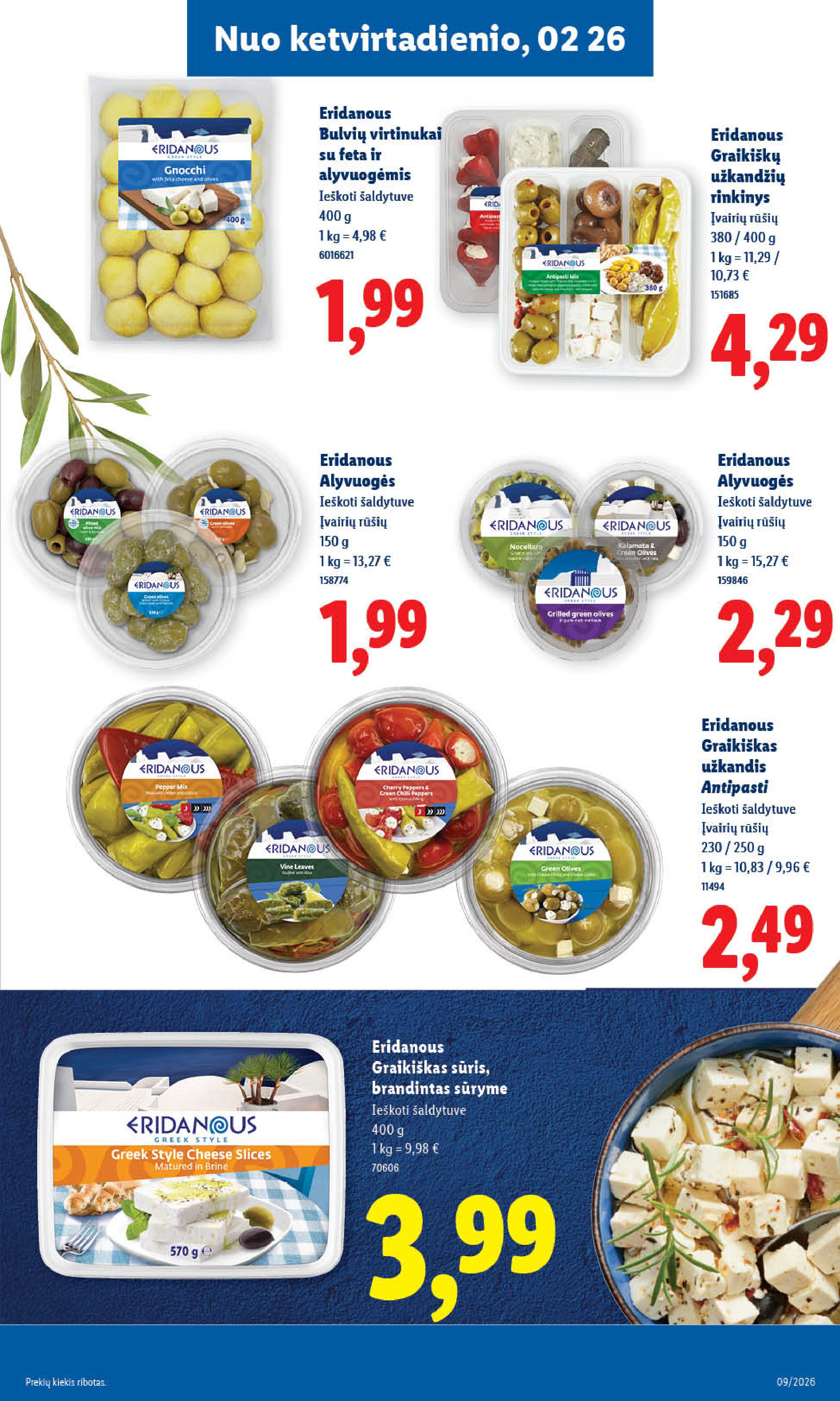 Naujausias LIDL kaininis katalogas 2026.02.23 - 2026.03.01