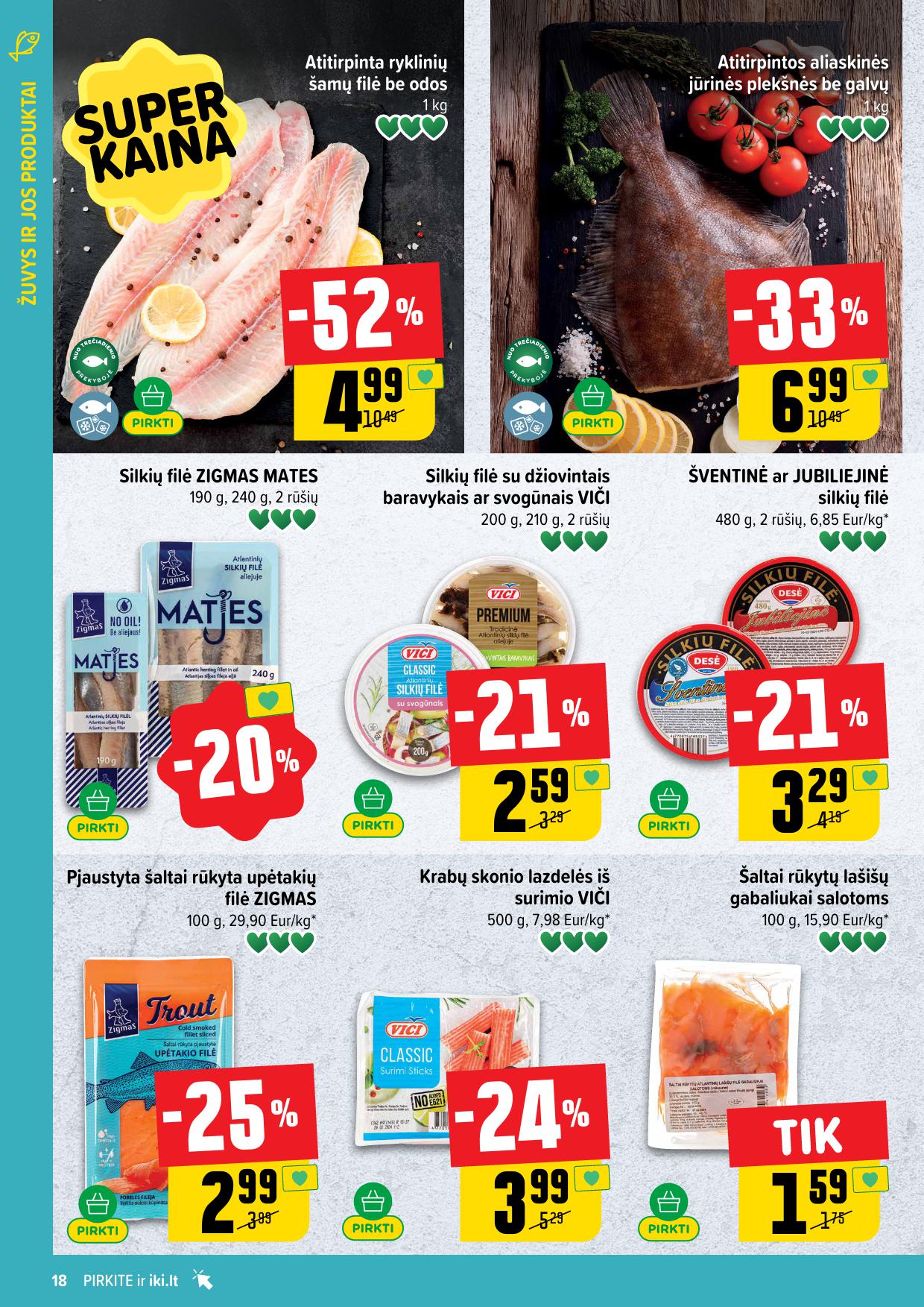 IKI SAVAITĖLĖ akcijų ir nuolaidų leidinys Nr.30 2025.07.21 - 2025.07.27