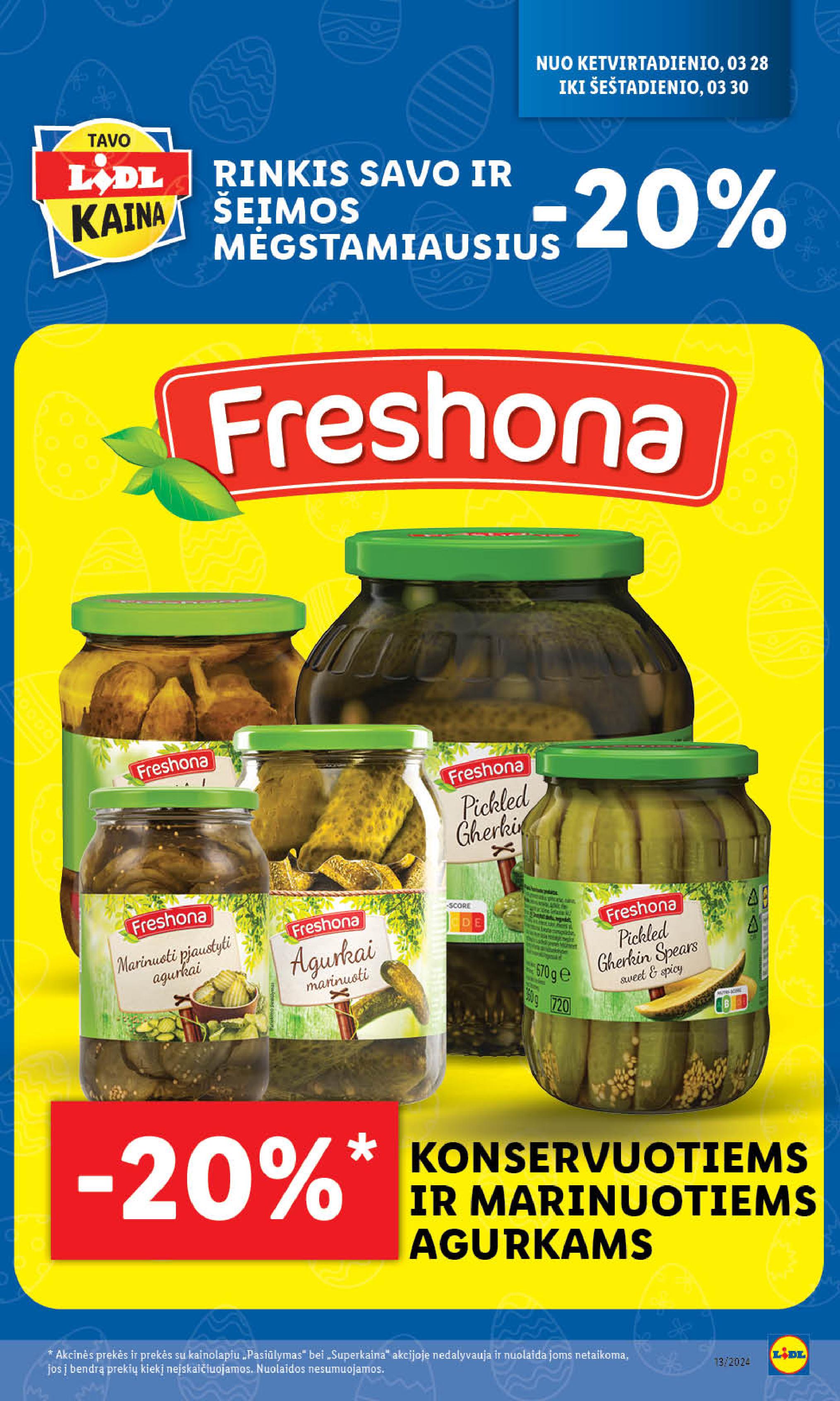 Naujausias LIDL kaininis katalogas 2024.03.25 - 2024.03.30