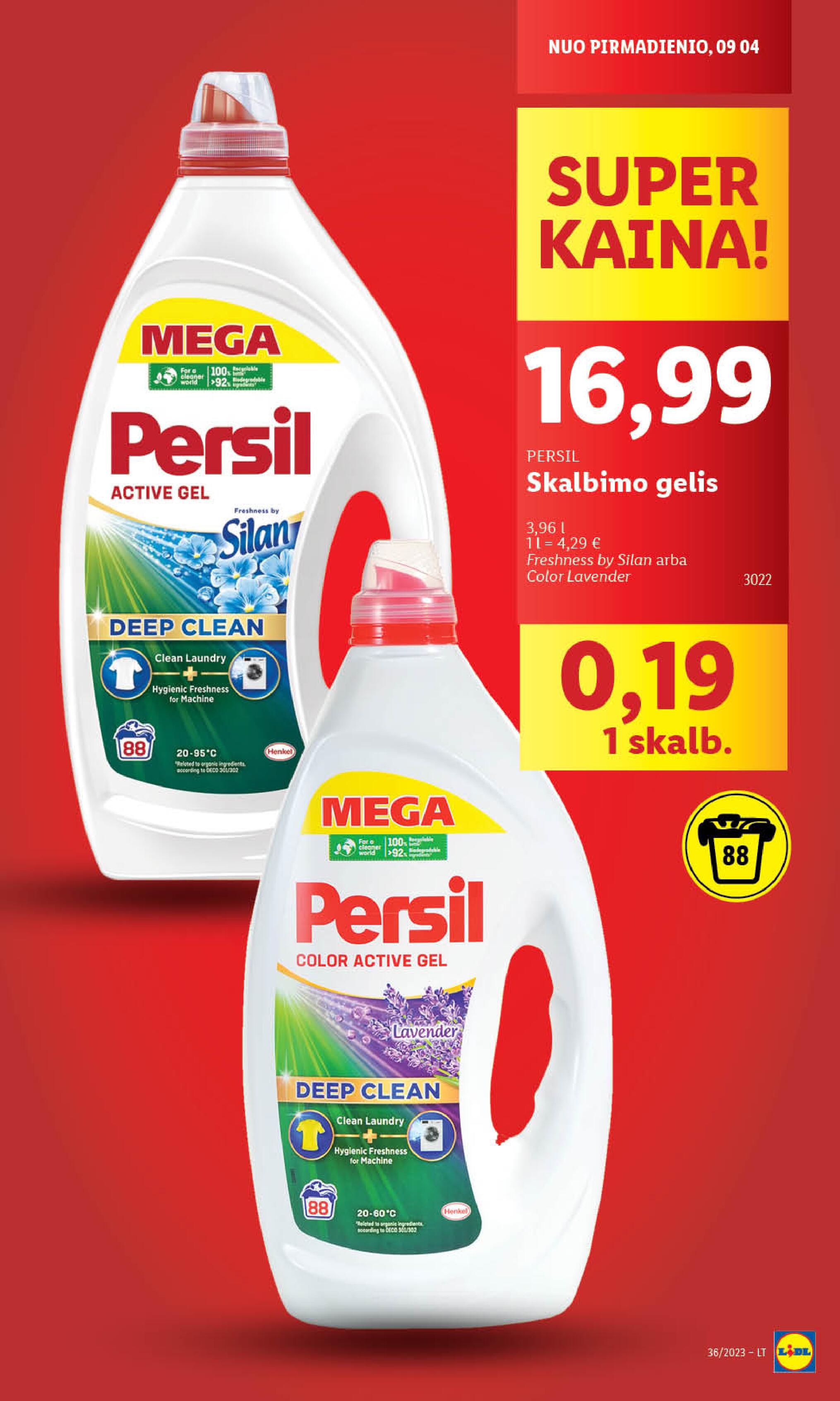 Naujausias LIDL kaininis katalogas 2023.09.04 - 2023.09.10