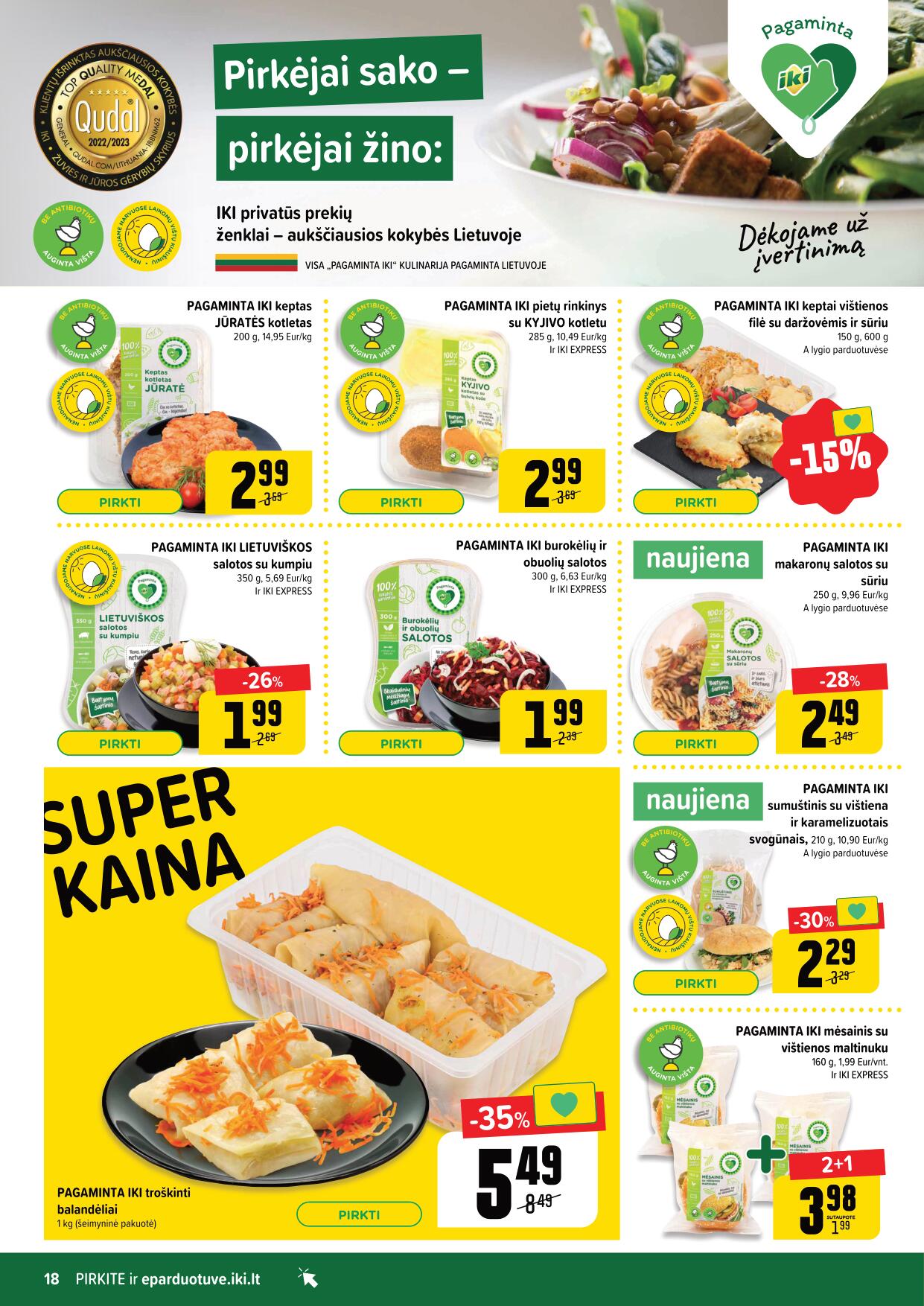 Naujausias IKI kaininis katalogas 2023.05.01 - 2023.05.07