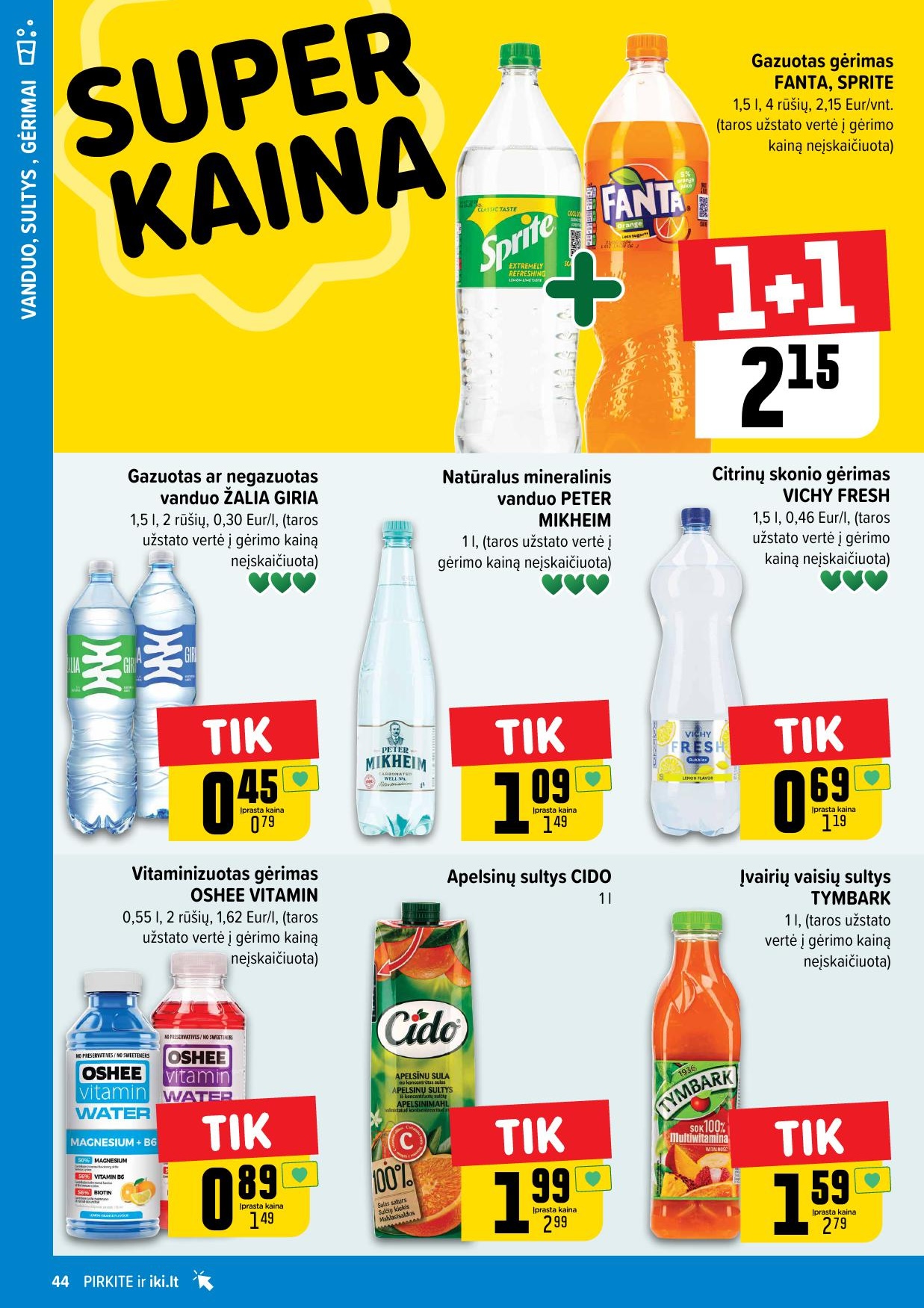Naujausias IKI kaininis katalogas 2024.08.19 - 2024.08.25
