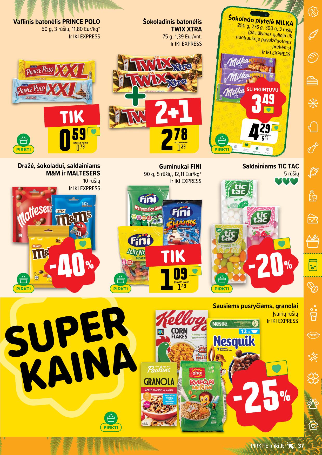 Naujausias IKI kaininis katalogas 2025.06.23 - 2025.06.29