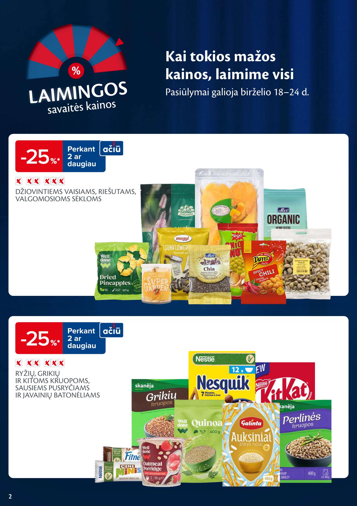 Naujausias MAXIMA kaininis katalogas 2024.06.18 - 2024.06.24