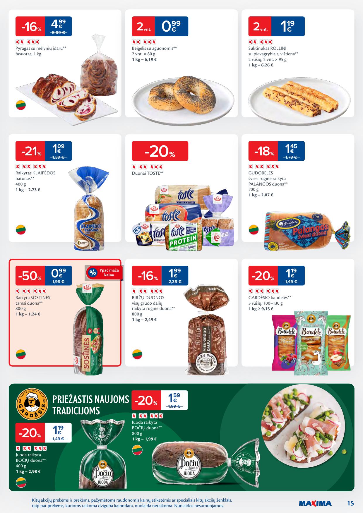 MAXIMA akcijų ir nuolaidų leidinys Nr.26 2025.06.24 - 2025.06.30