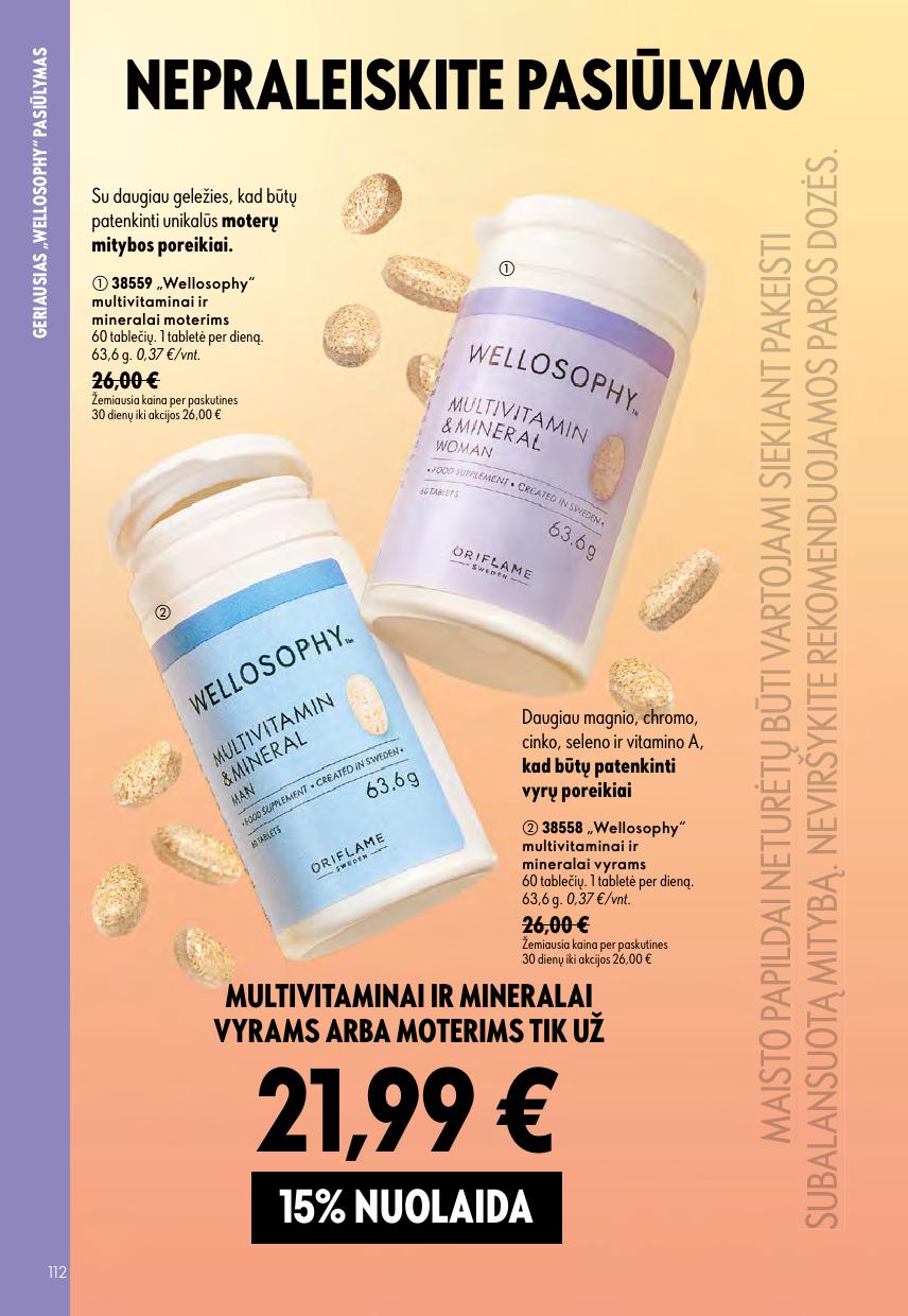 Naujas ORIFLAME  katalogas galioja 2026.08.05 - 2026.08.25