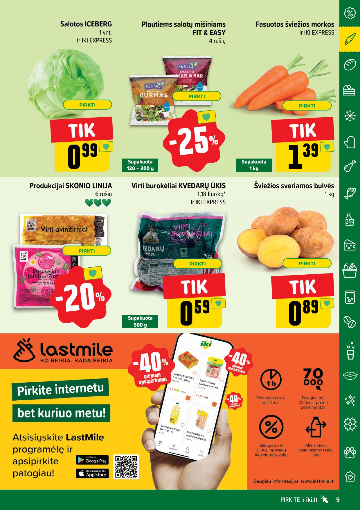IKI SAVAITĖLĖ akcijų ir nuolaidų leidinys Nr.24 2025.06.09 - 2025.06.15
