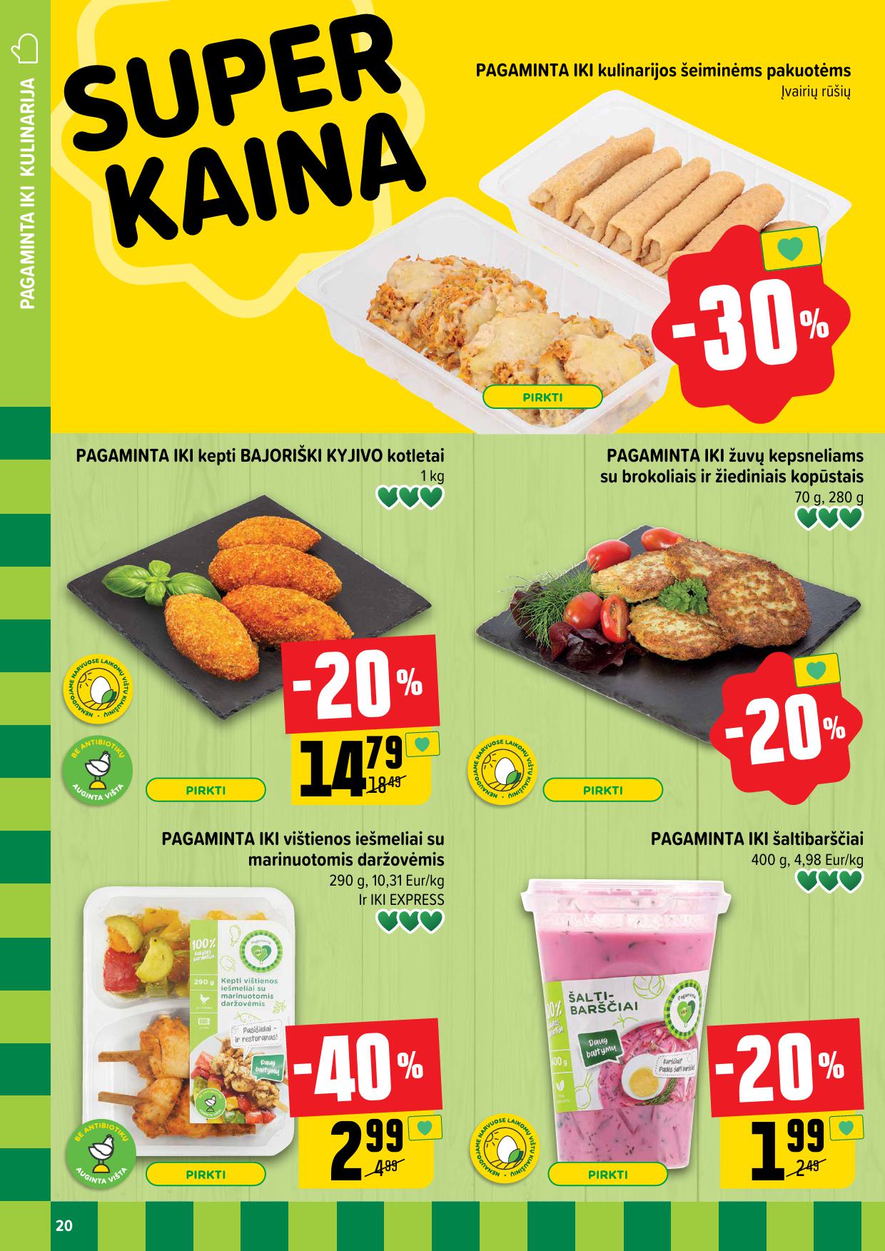 Naujausias IKI kaininis katalogas 2024.06.24 - 2024.06.30