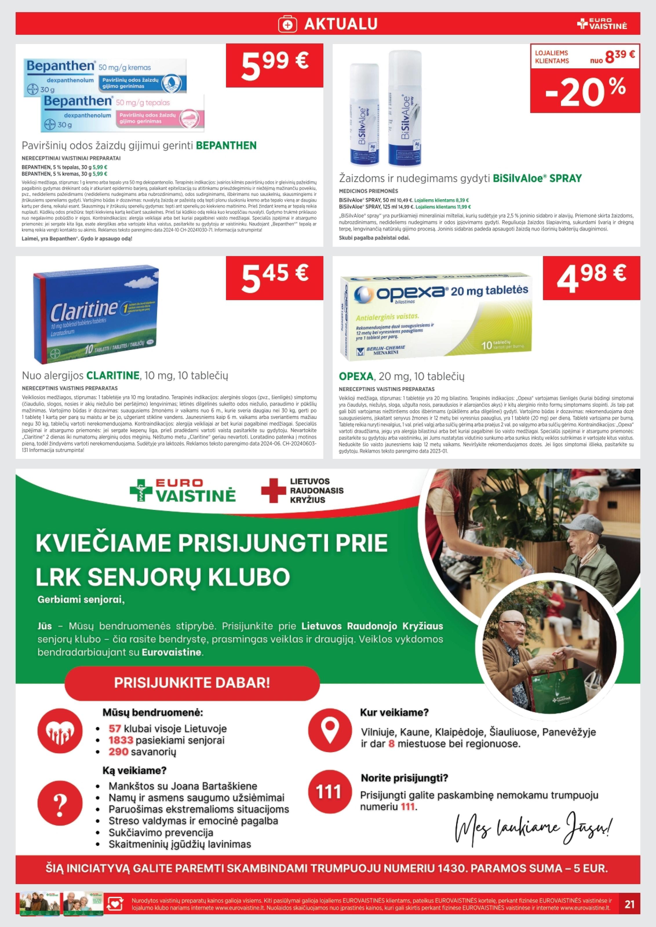 EUROVAISTINĖ akcijų ir nuolaidų leidinys 2025.06.01 - 2025.06.30