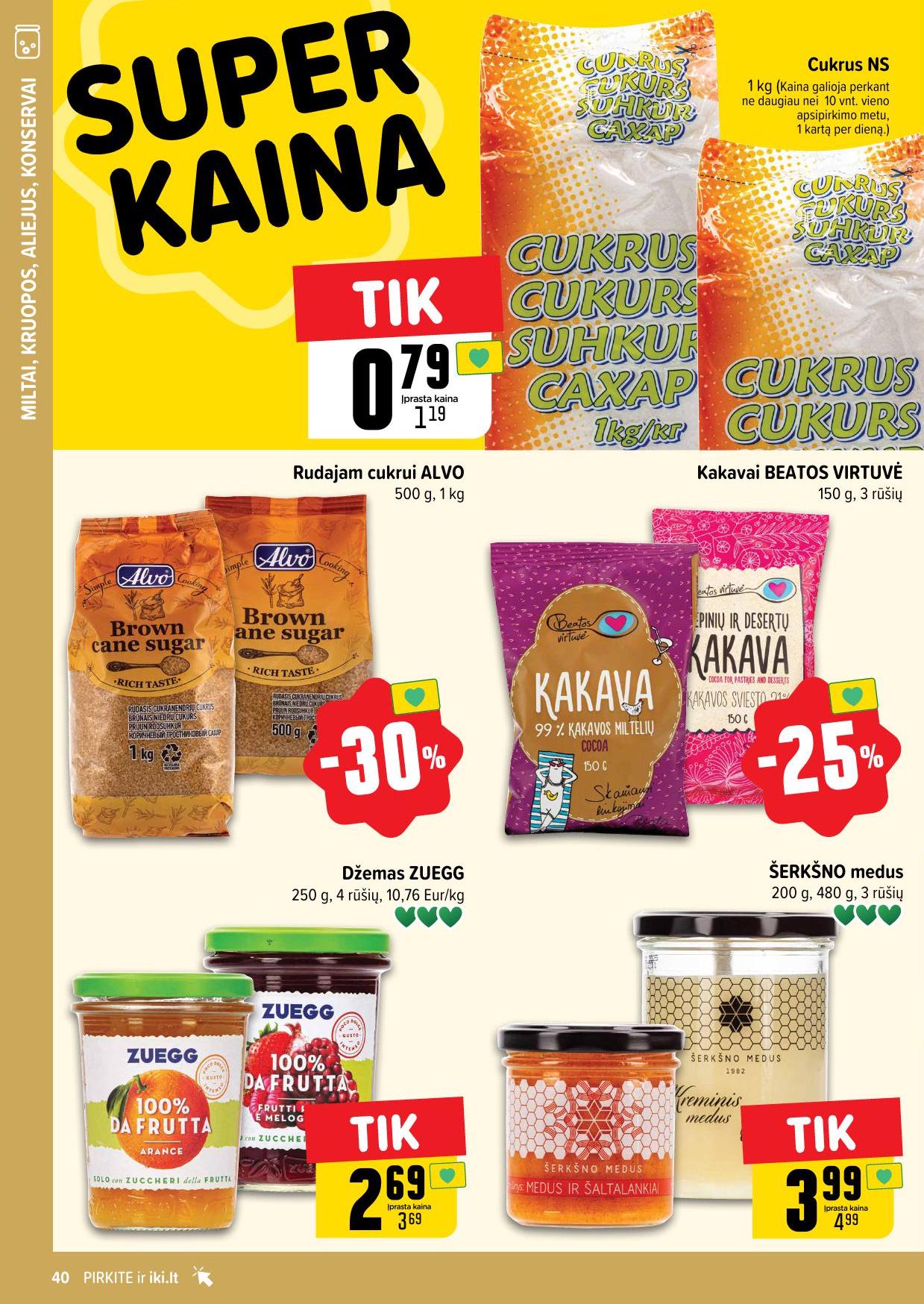 Naujausias IKI kaininis katalogas 2024.04.01 - 2024.04.07