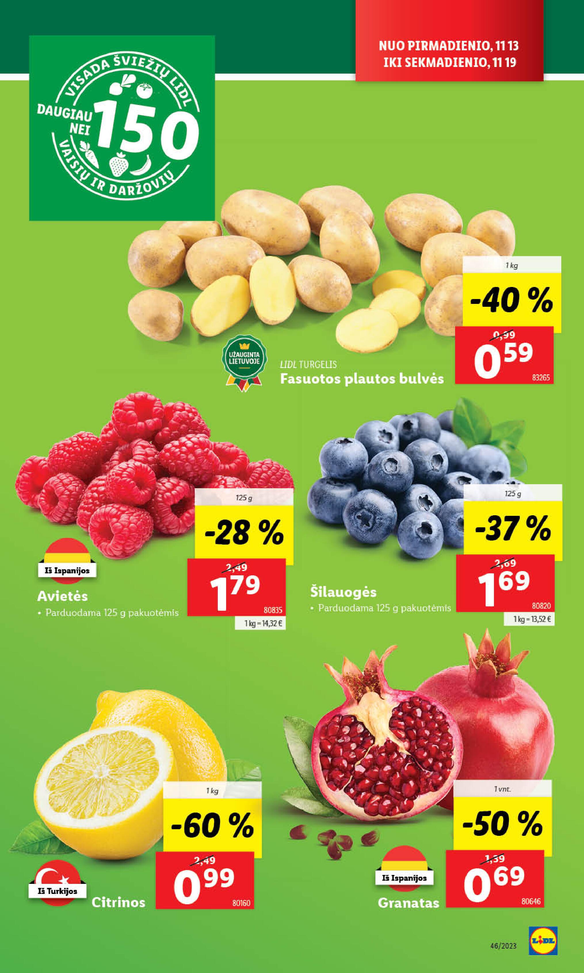 Naujausias LIDL kaininis katalogas 2023.11.13 - 2023.11.19