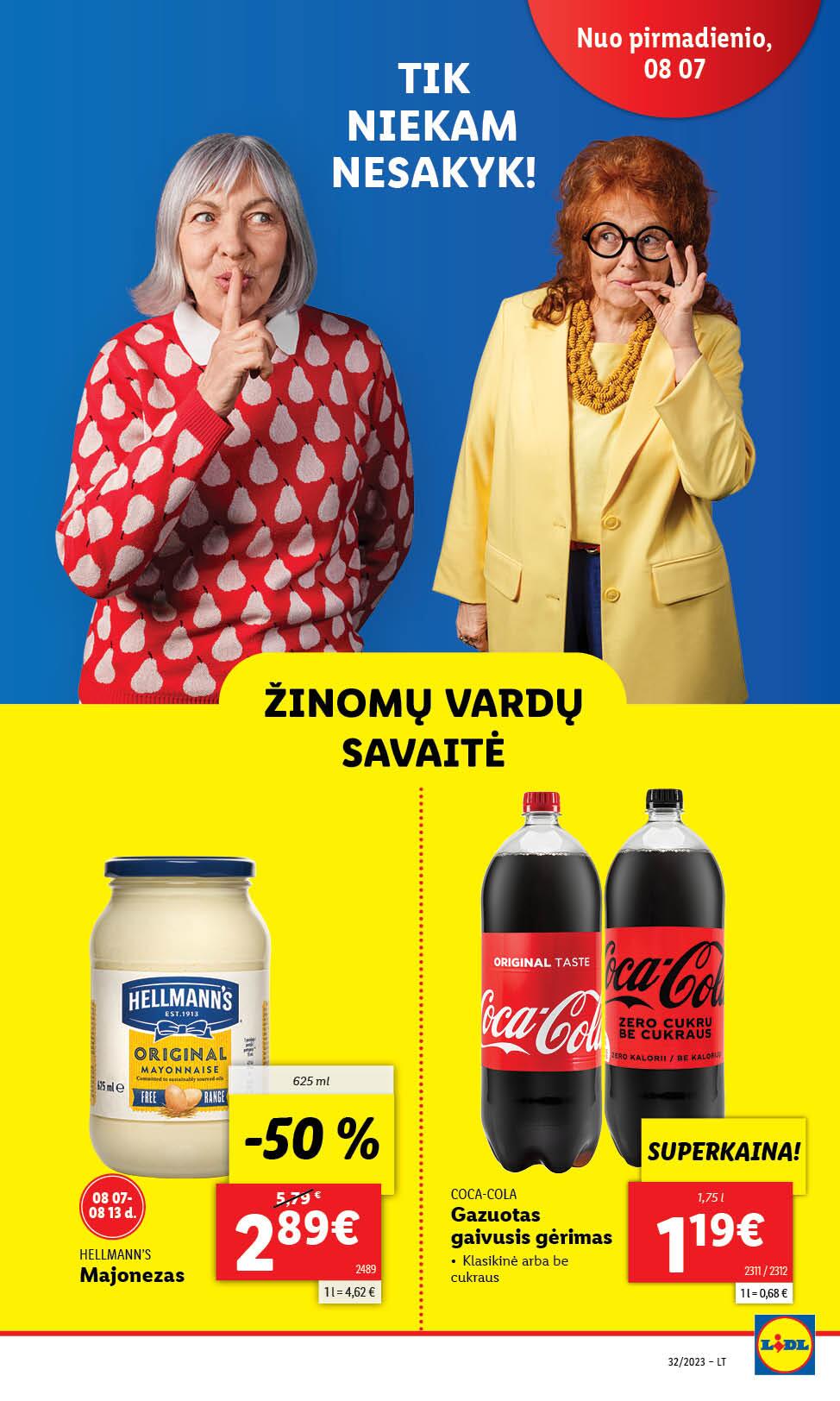 Naujausias LIDL kaininis katalogas 2023.08.07 - 2023.08.13