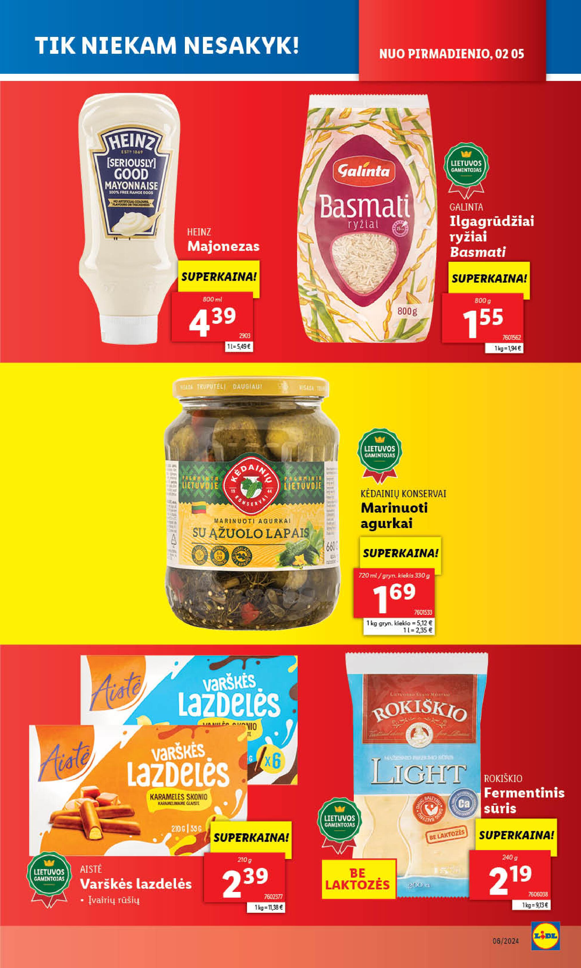 Naujausias LIDL kaininis katalogas 2024.02.05 - 2024.02.11