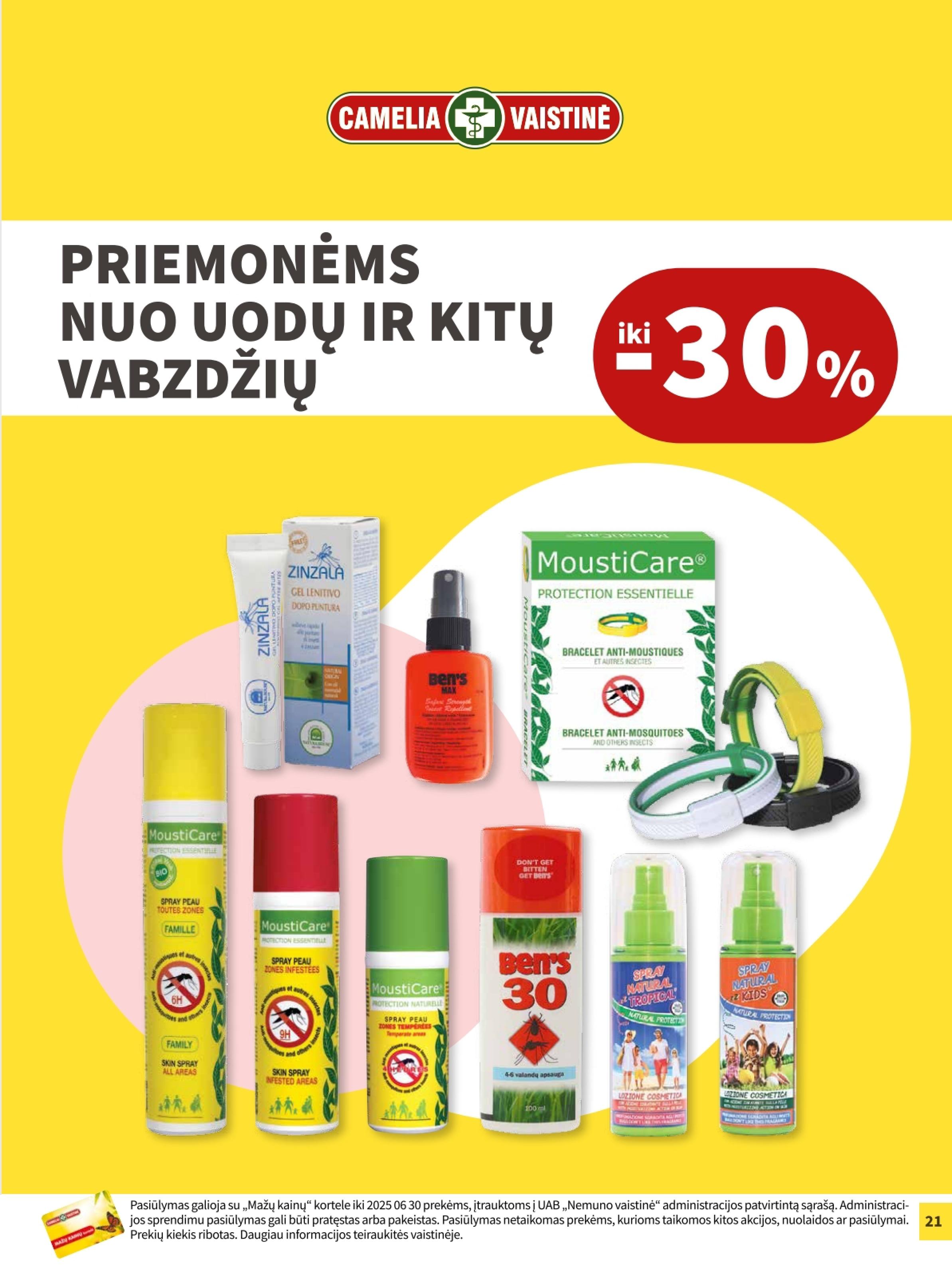 Naujas CAMELIA leidinys nuo 2025.06.01 iki 2025.06.30