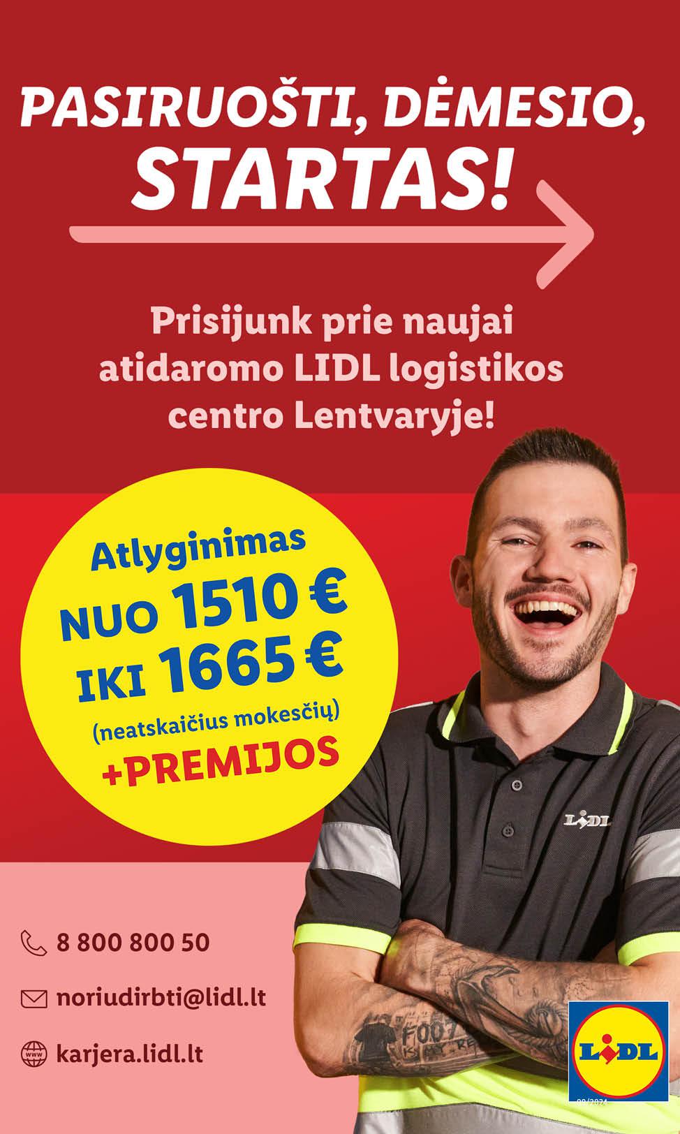 Naujausias LIDL kaininis katalogas 2024.02.26 - 2024.03.03
