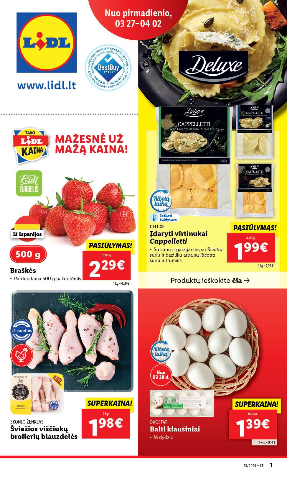 Naujausias LIDL kaininis katalogas 2023.03.16 - 2023.04.02