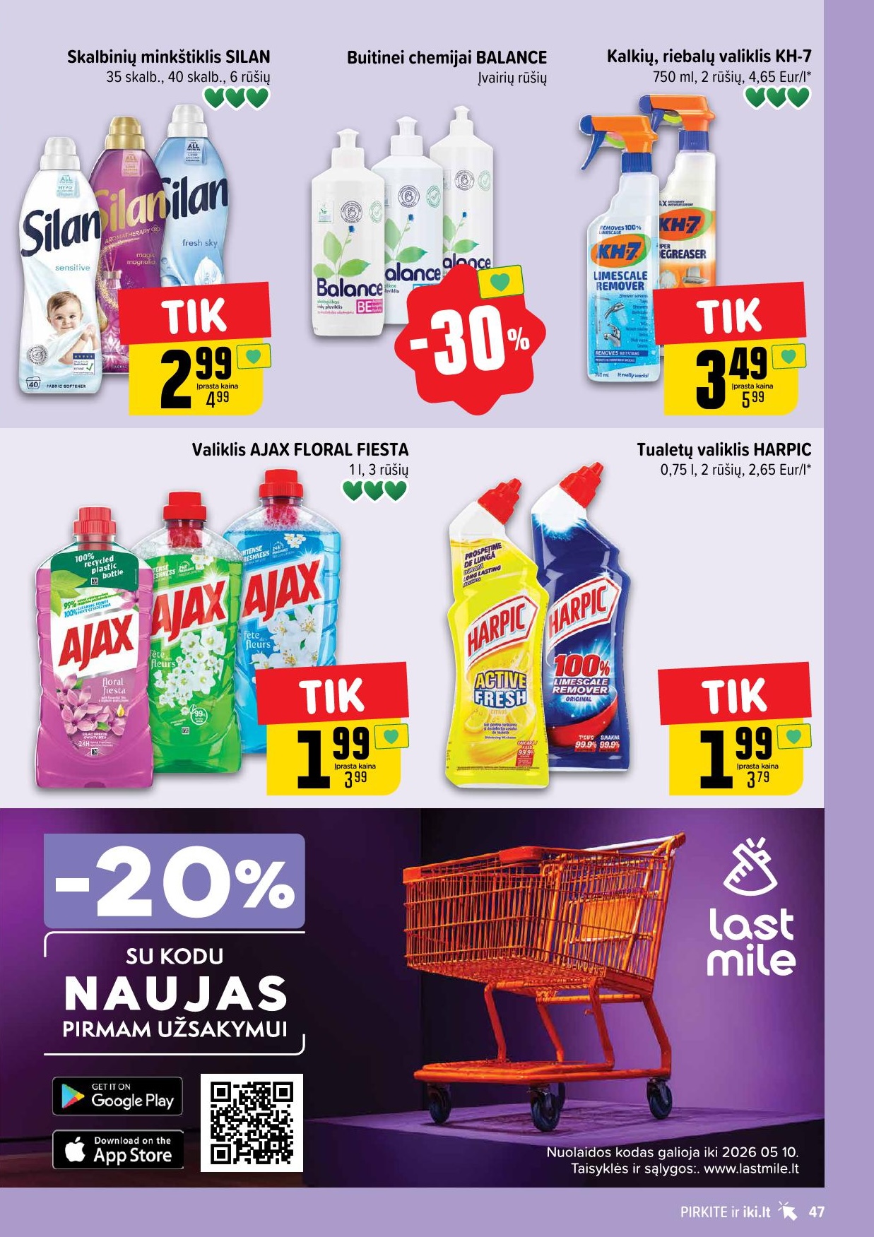 Naujausias IKI kaininis katalogas 2026.05.04 - 2026.05.10