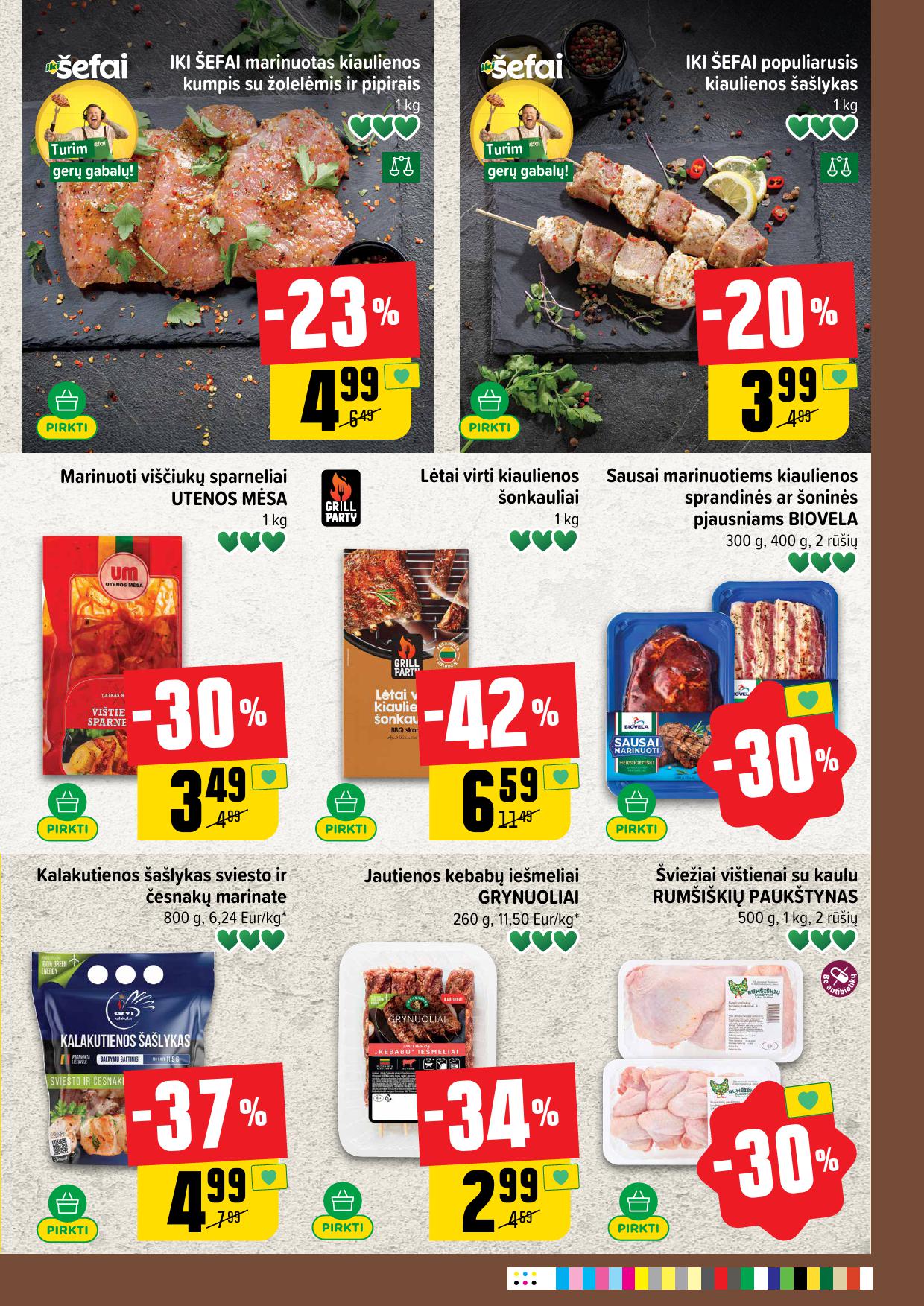 IKI SAVAITĖLĖ akcijų ir nuolaidų leidinys Nr.27 2026.06.29 - 2026.07.05