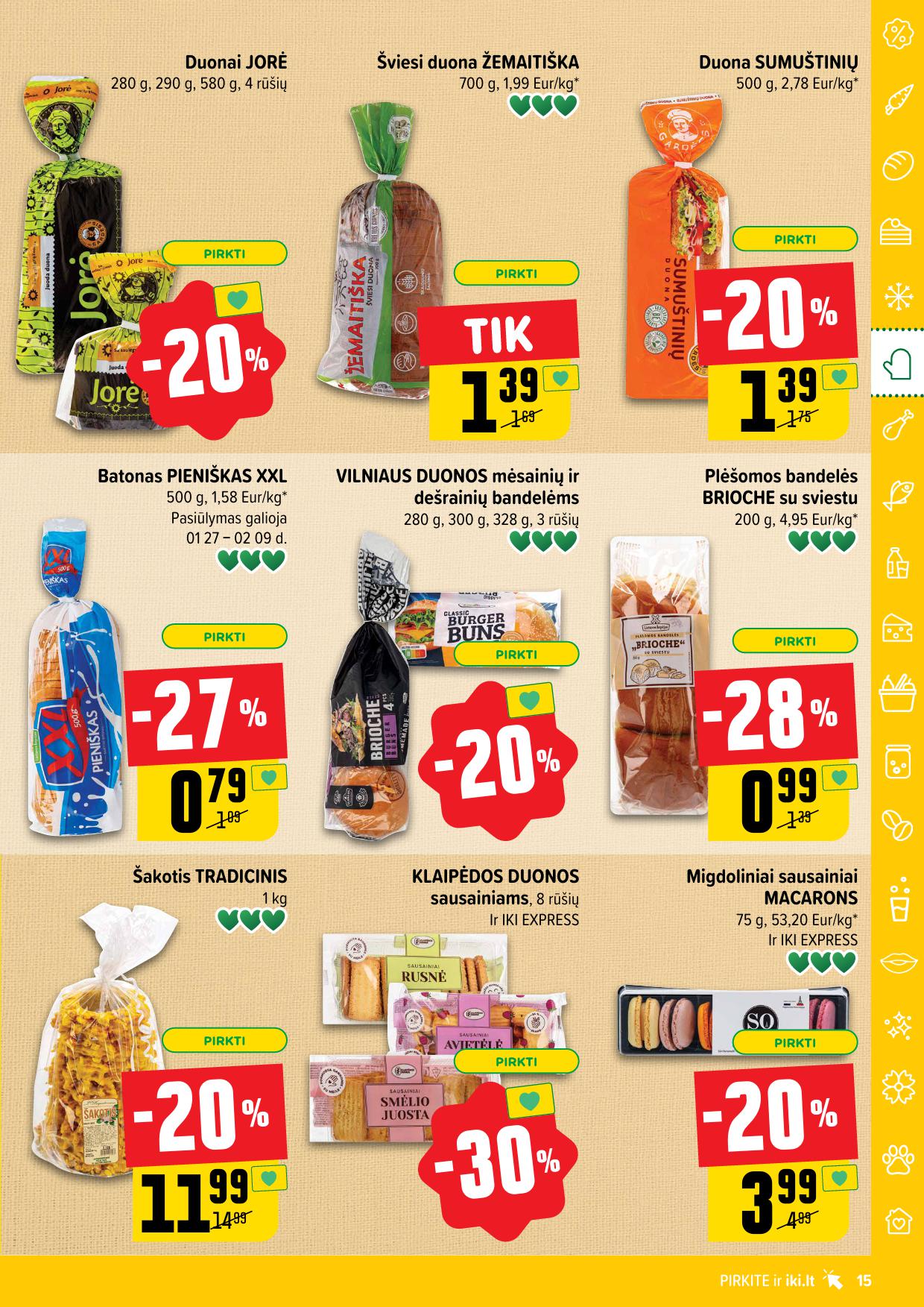 Naujausias IKI kaininis katalogas 2025.01.27 - 2025.02.02