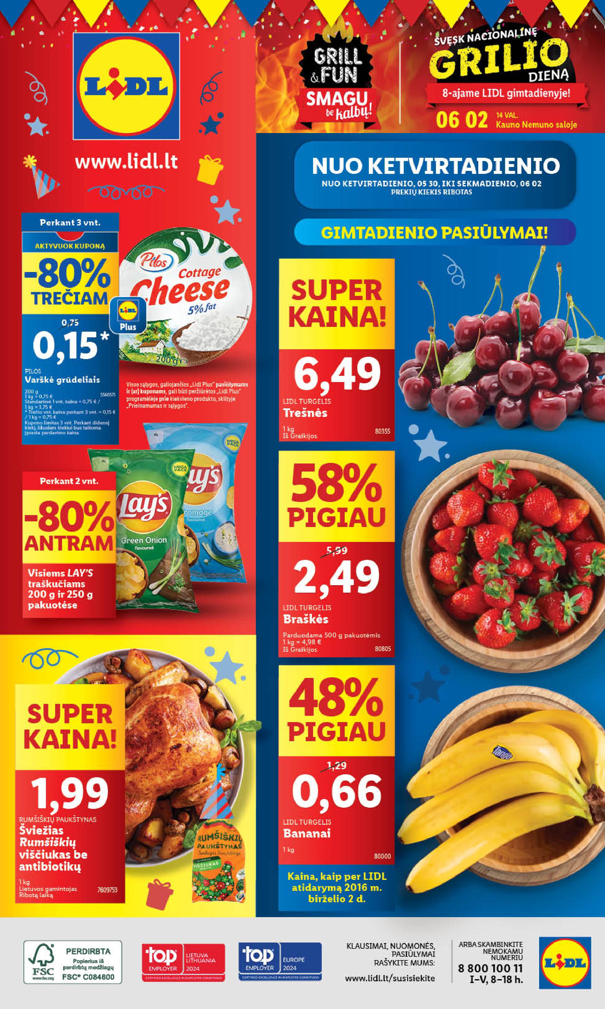Naujausias LIDL kaininis katalogas 2024.05.27 - 2024.06.02