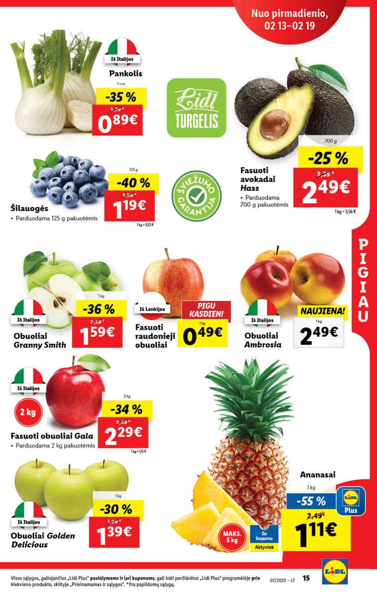 Naujausias LIDL kaininis katalogas 2023.02.13 - 2023.02.19 